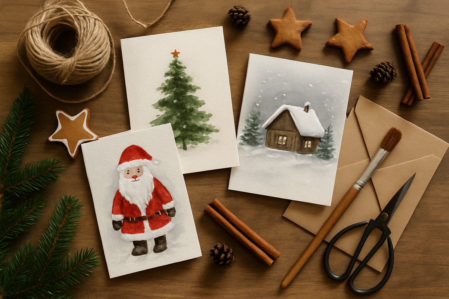 julekort ideer - Illustration