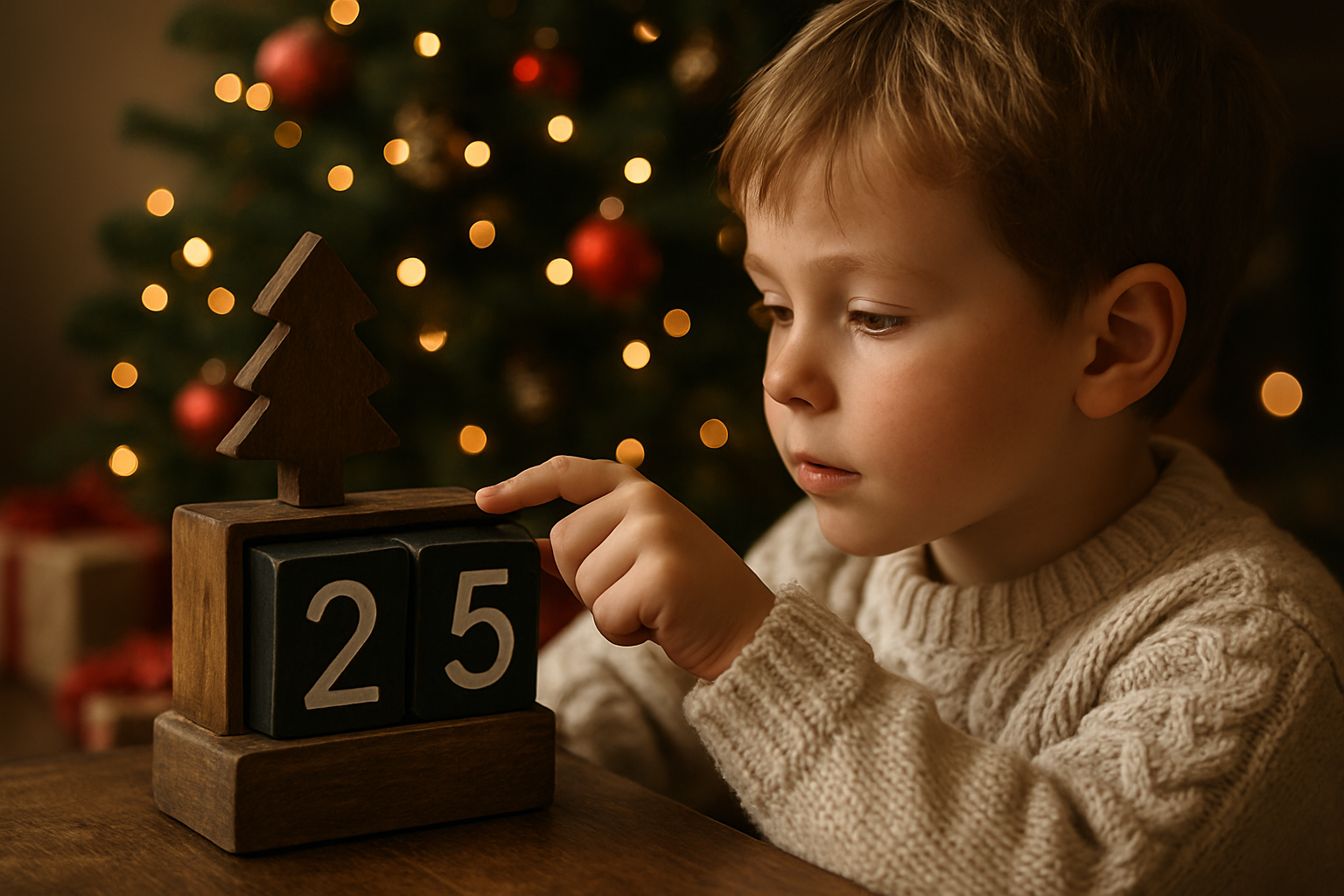 hvor lenge er det til jul - Illustration