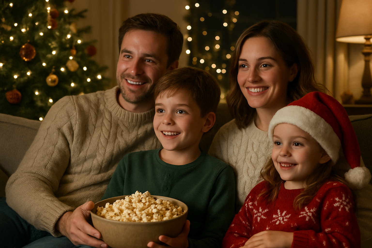 julefilmer for familien - Illustration