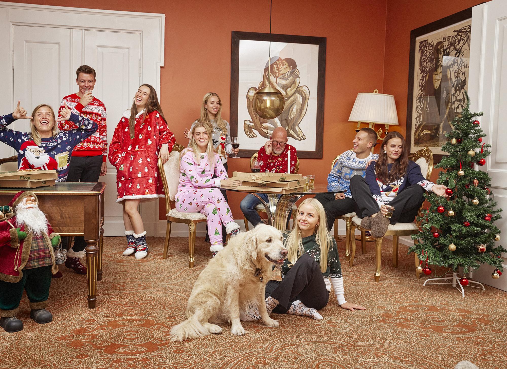 julegaveshopping online - Illustration