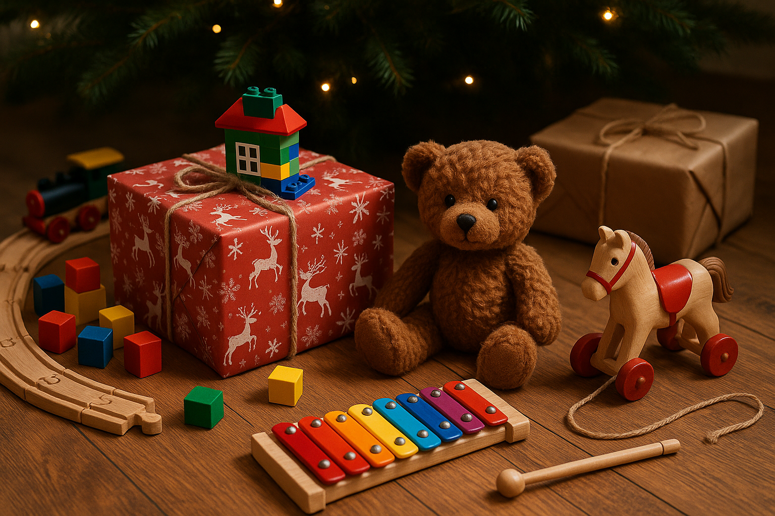 julegavetips til barn - Illustration