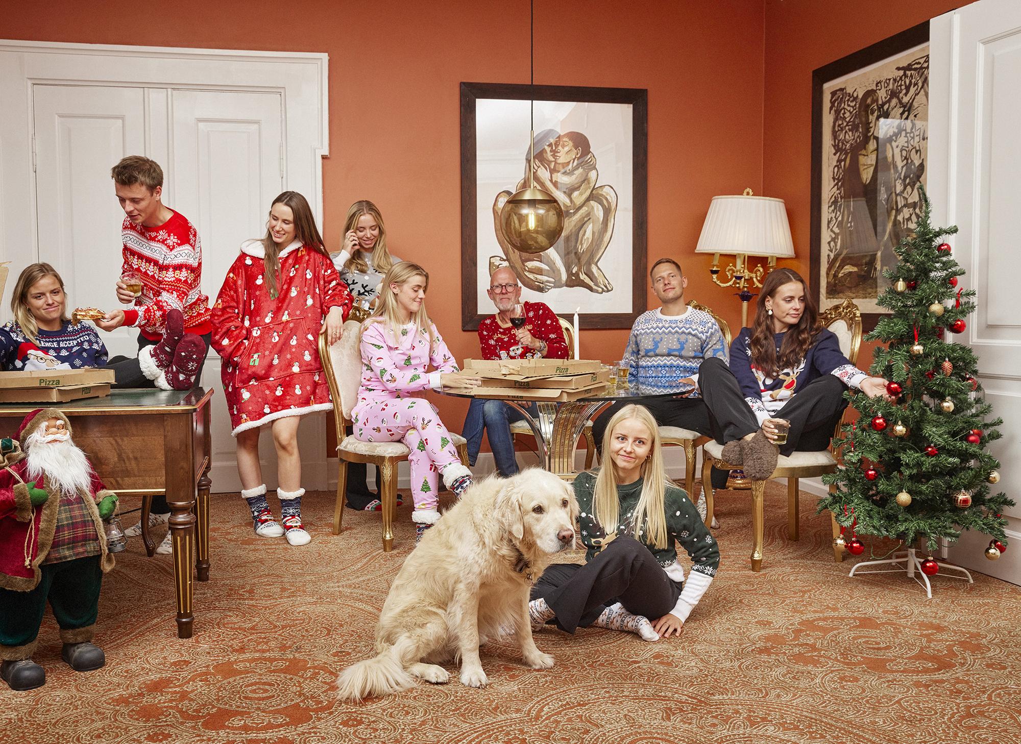 tradisjonelle norske julekaker - Illustration