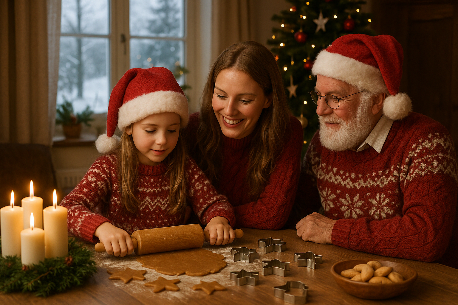 juletradisjoner i norge - Illustration