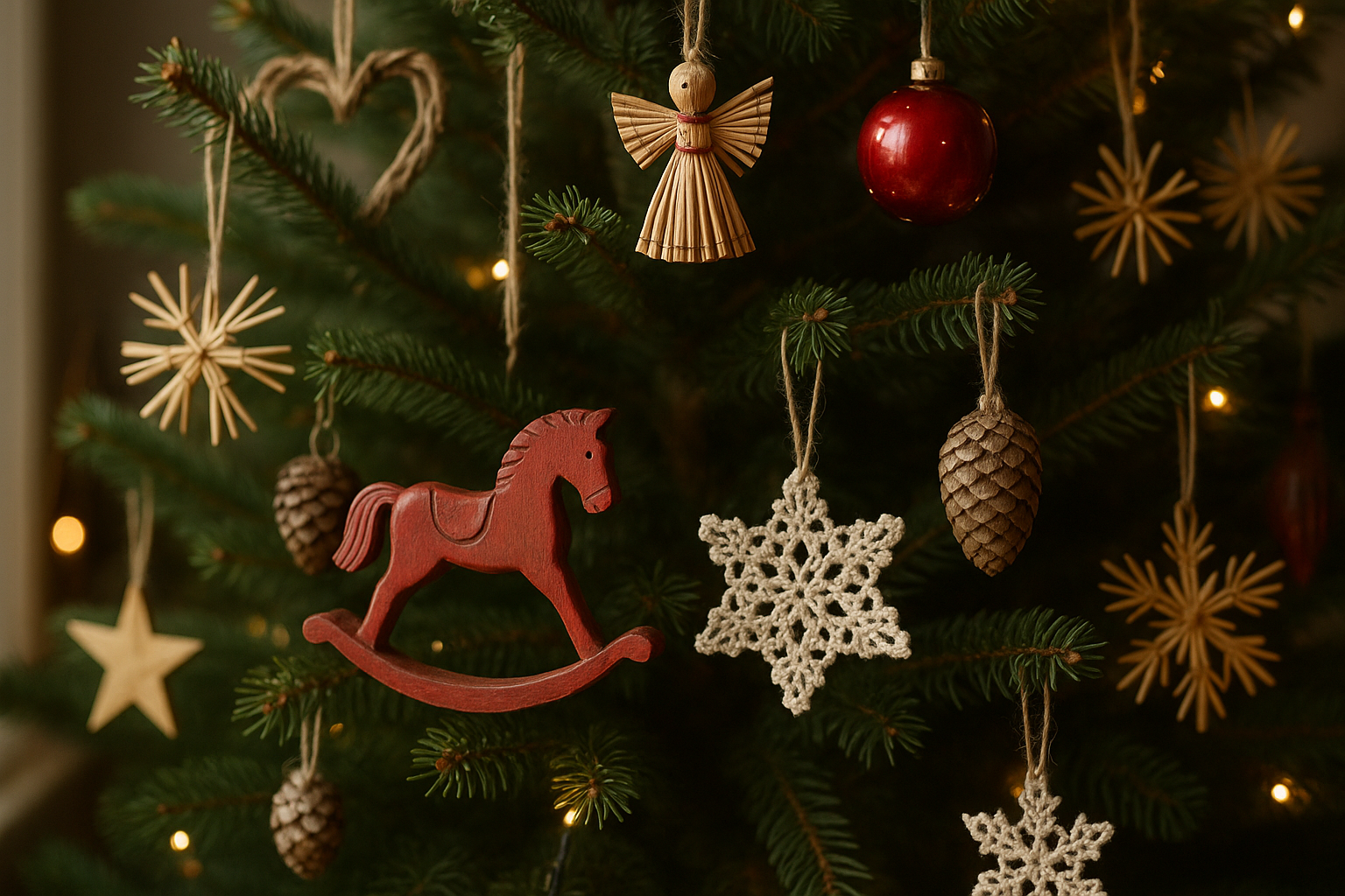 julepynt inspirasjon - Illustration