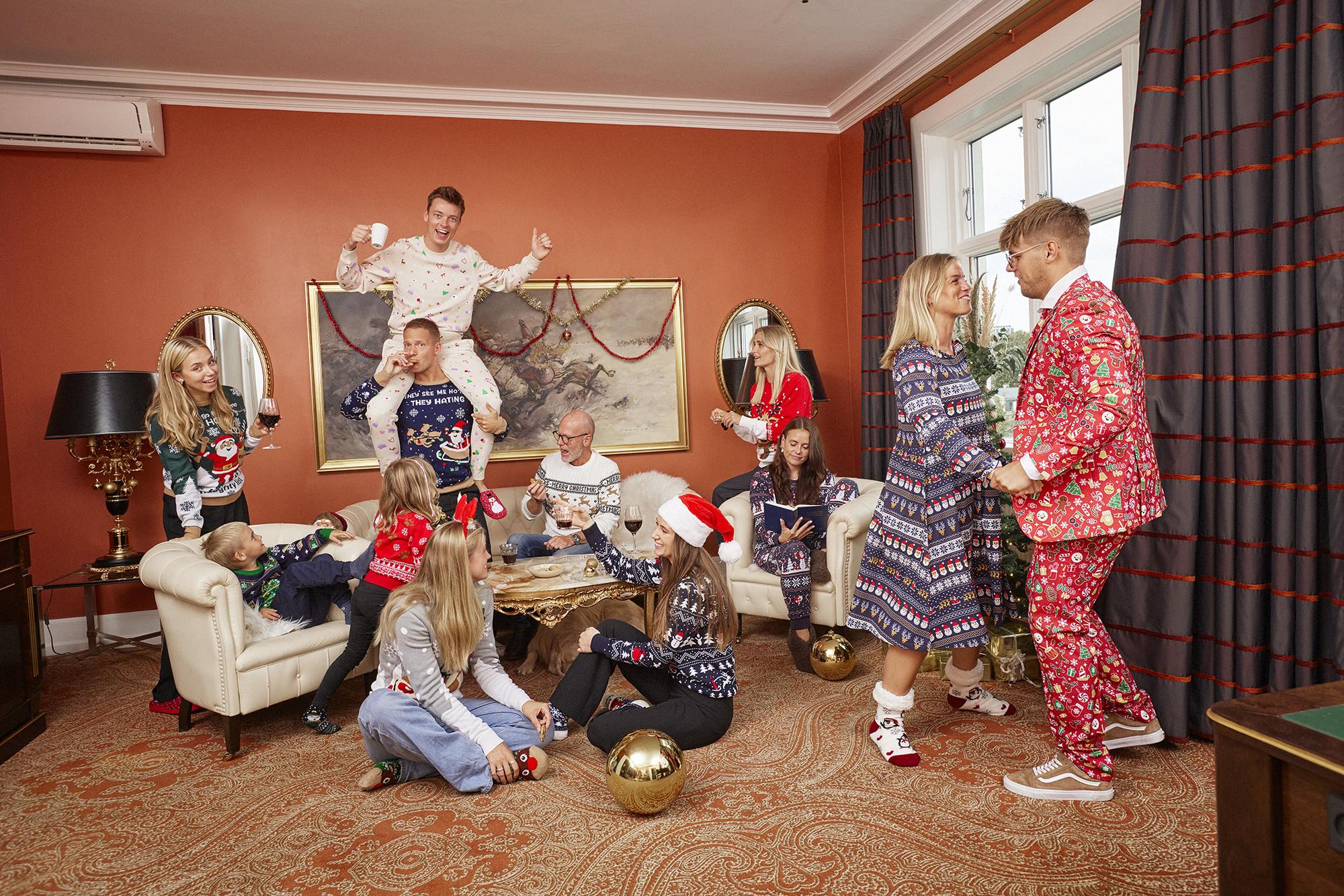 jul på forskjellige språk - Illustration