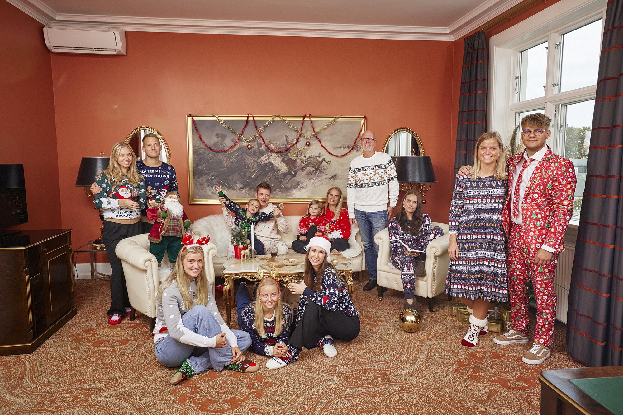 julepyjamas dame - Illustration