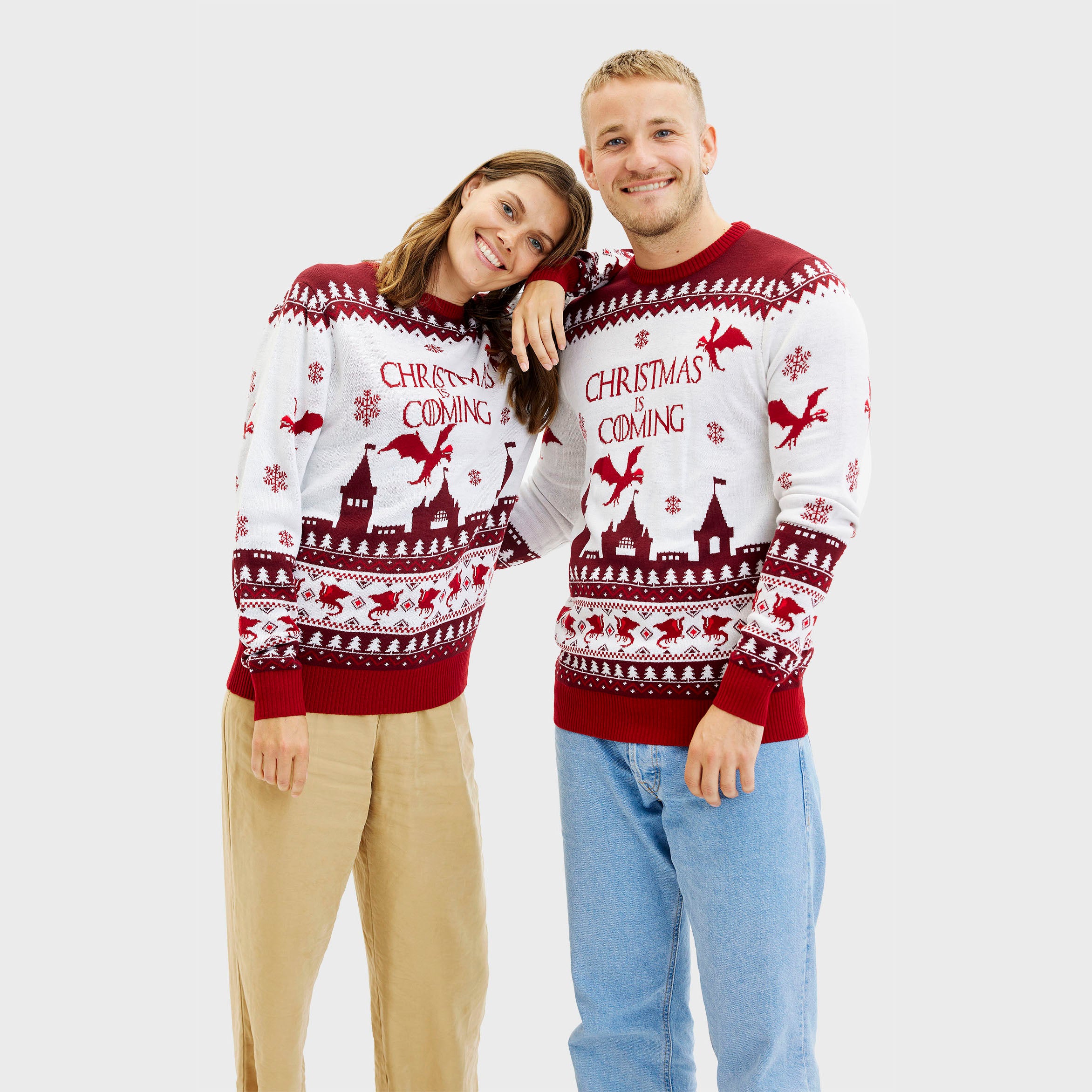 Christmas Is Coming Julegenser - Herre