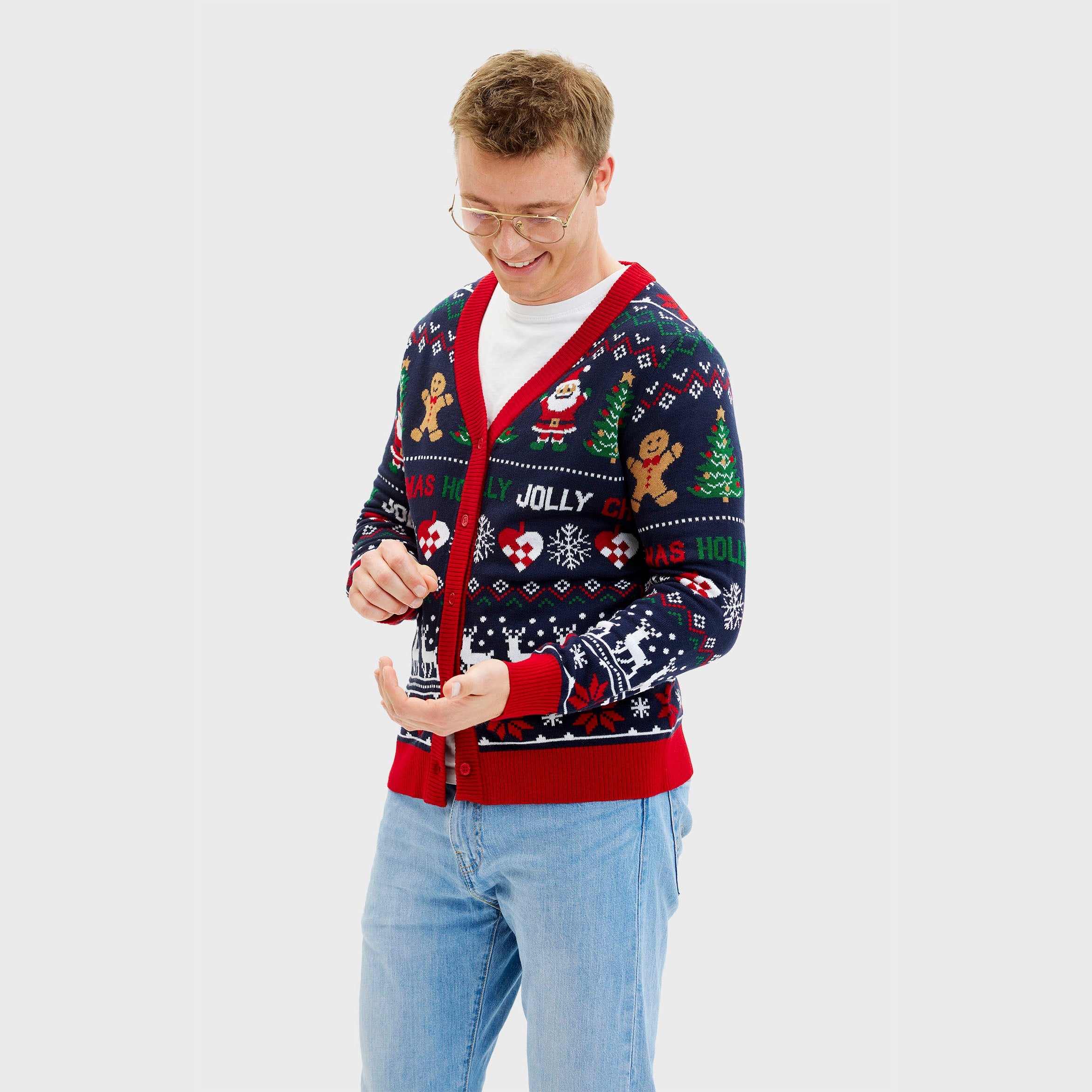Den jolly cardigan - Herre