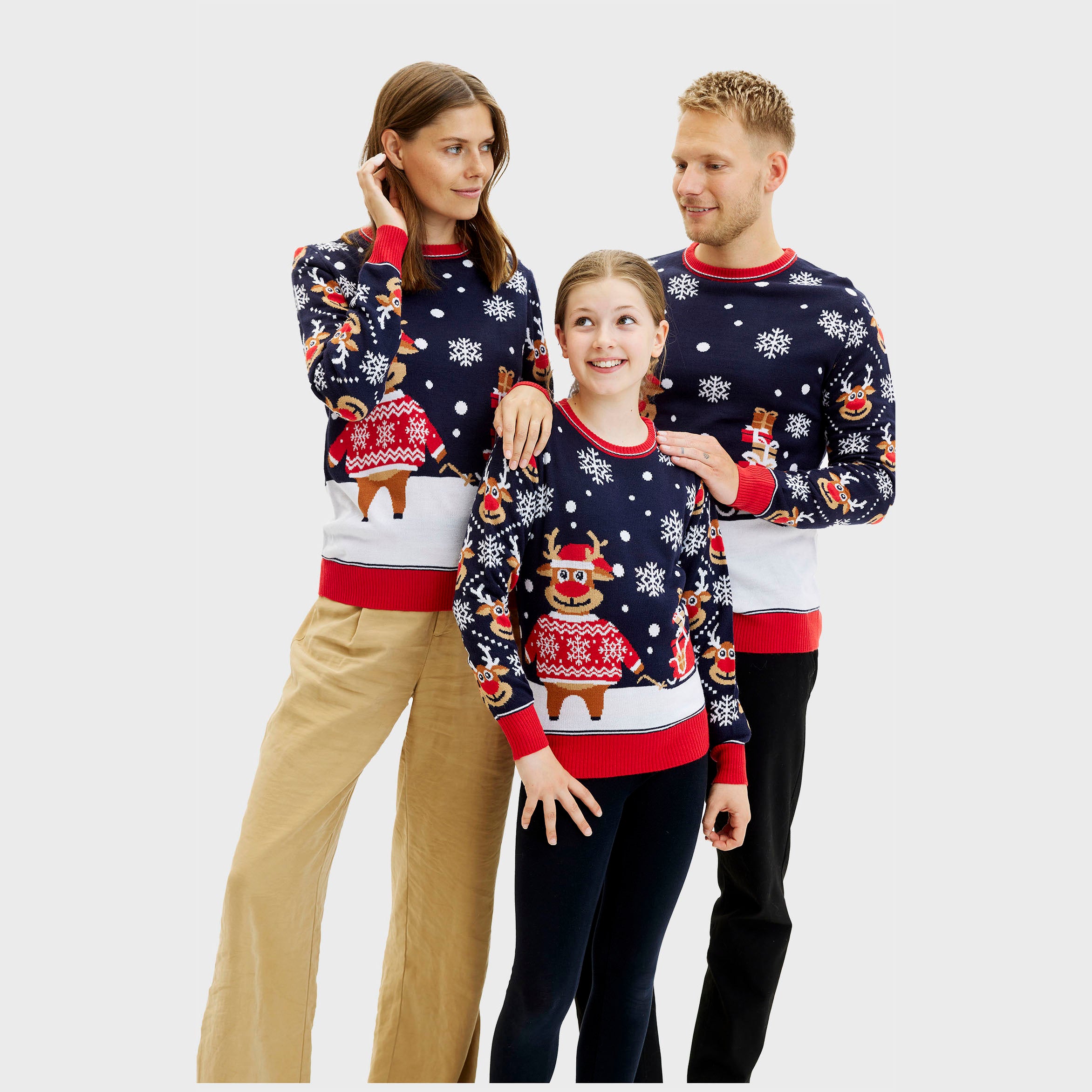 The Bringing Christmas Gifts Sweater - Barn