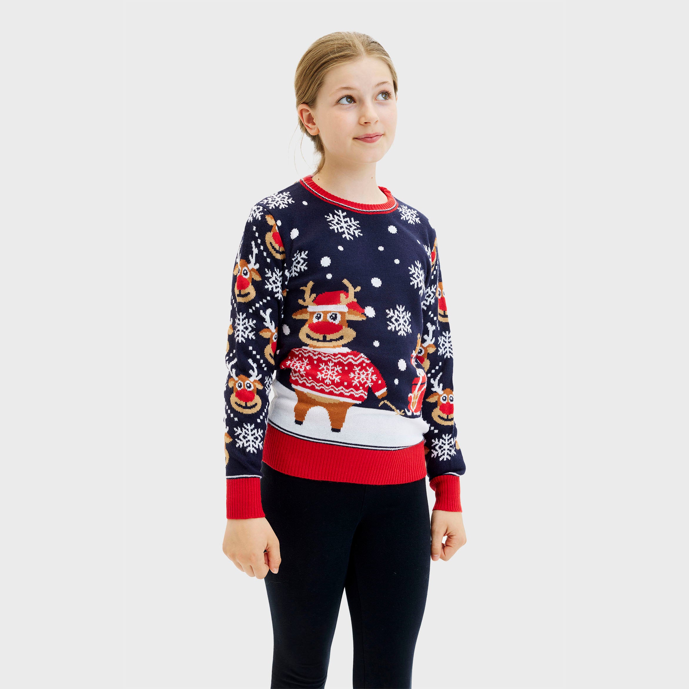 The Bringing Christmas Gifts Sweater - Barn