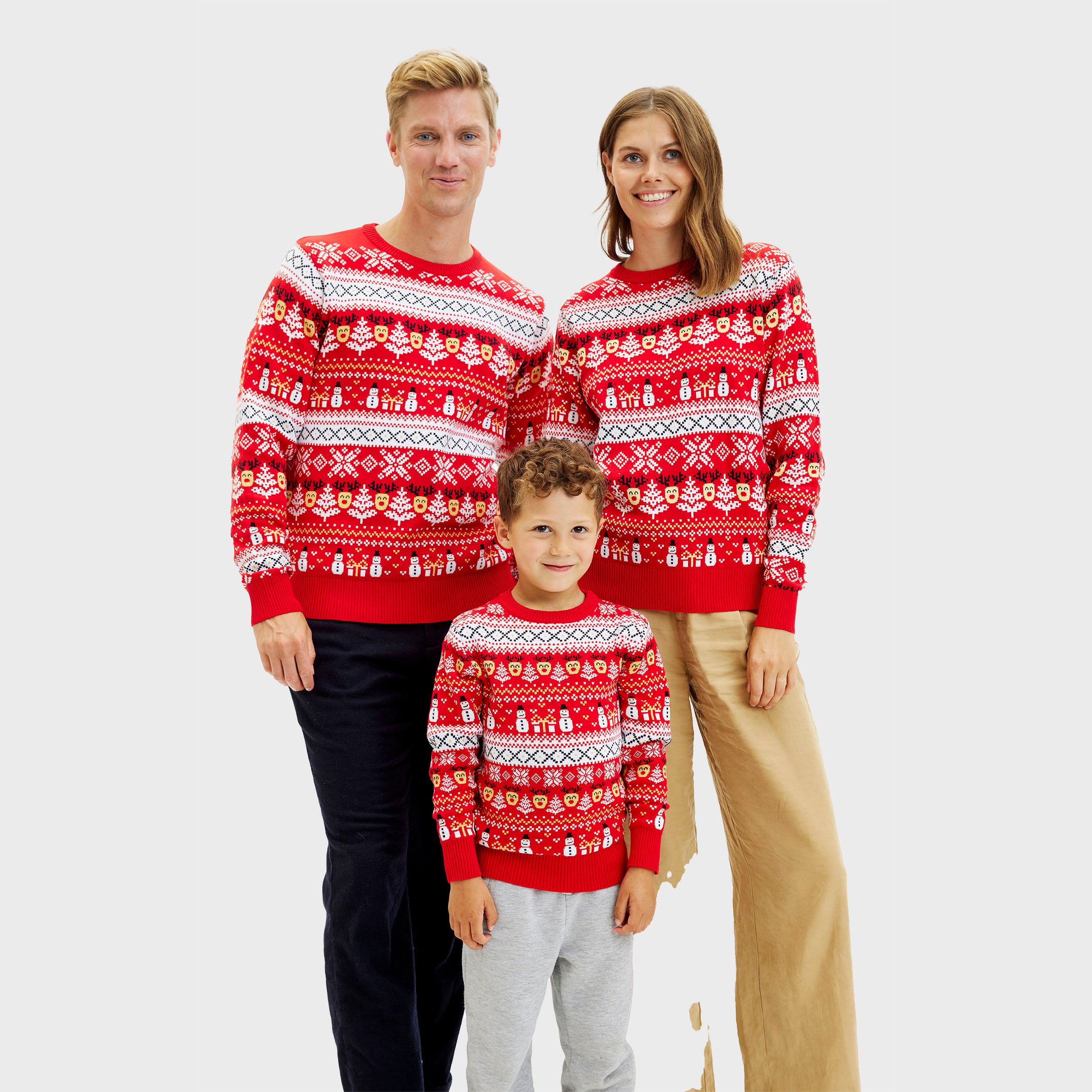 The Reinstyle Sweater Rød - Barn.