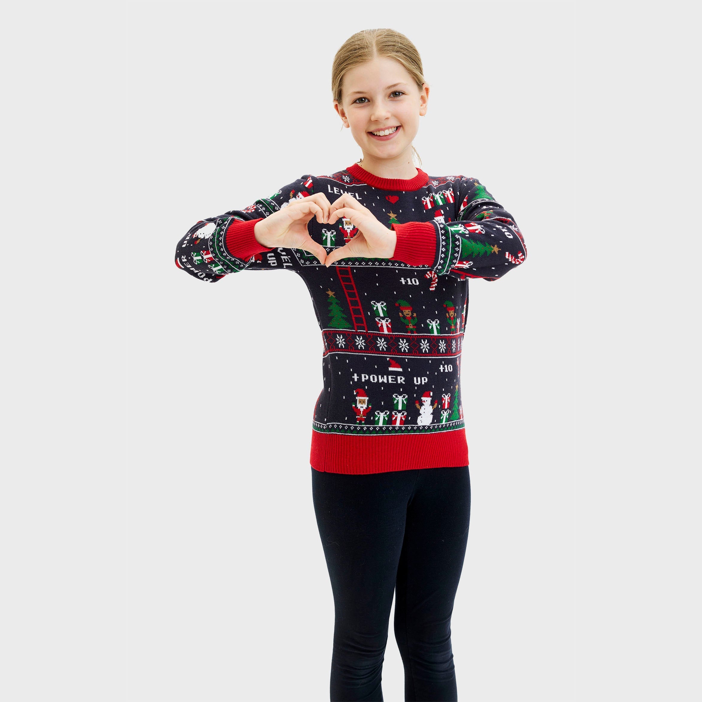 Vintage gamer Julegenser - Barn