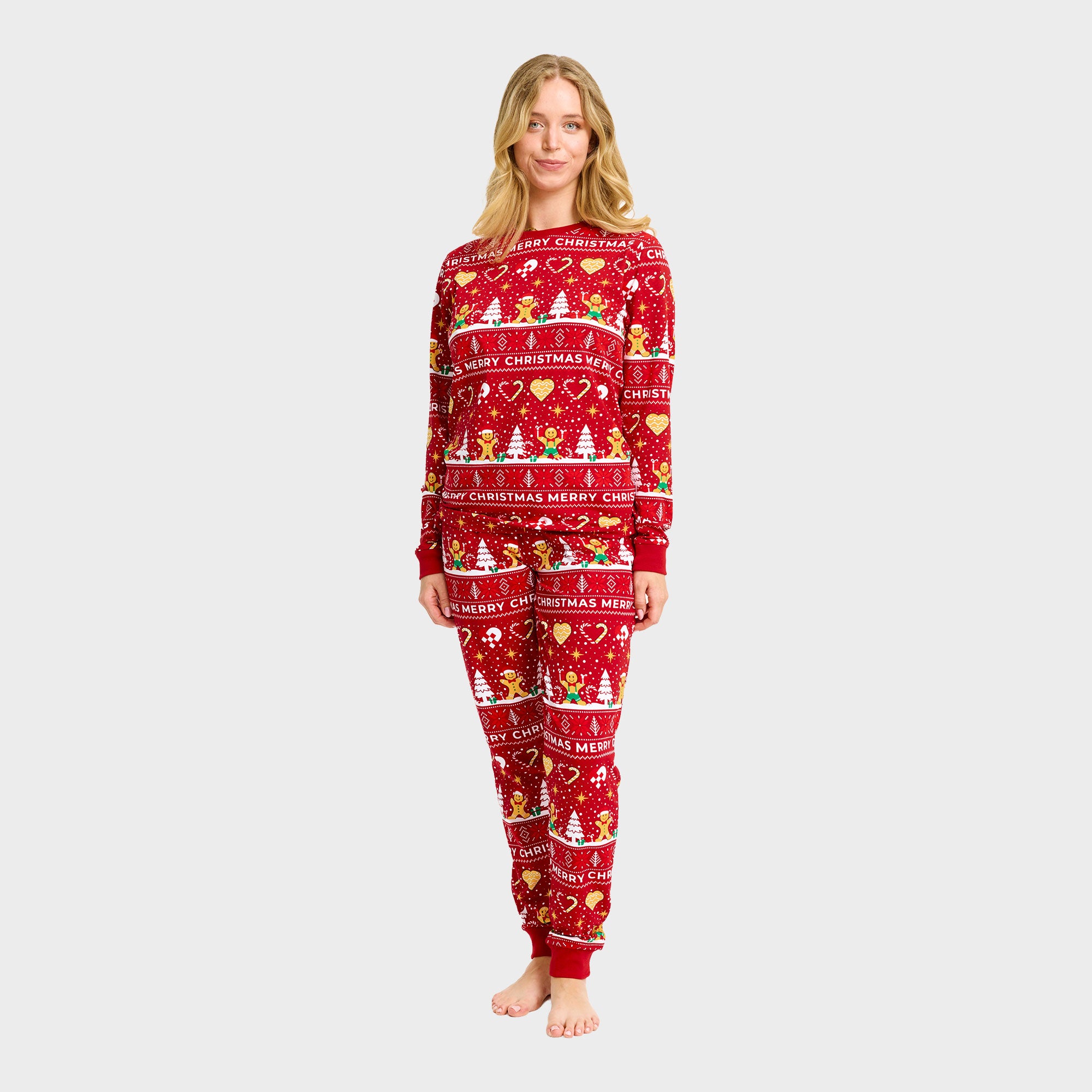 Christmas Cookie julepysj rød – Dame