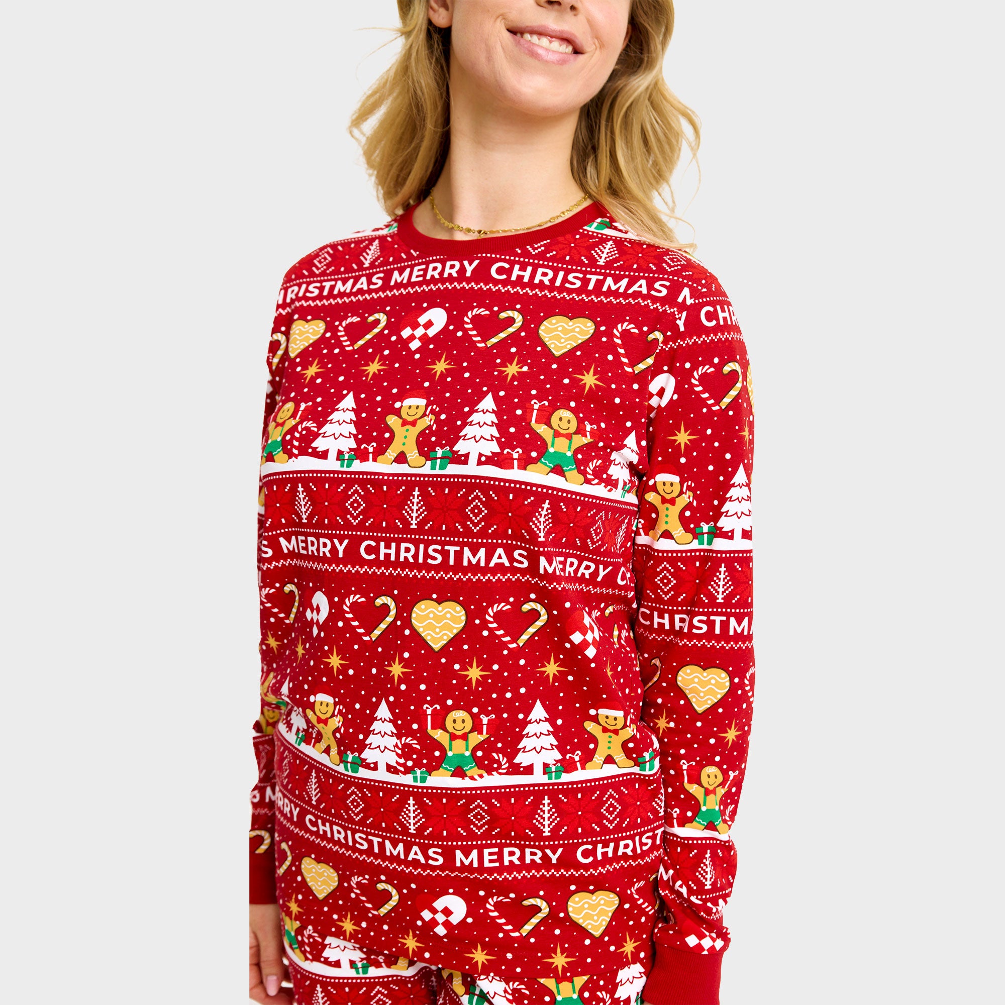 Christmas Cookie julepysj rød – Dame