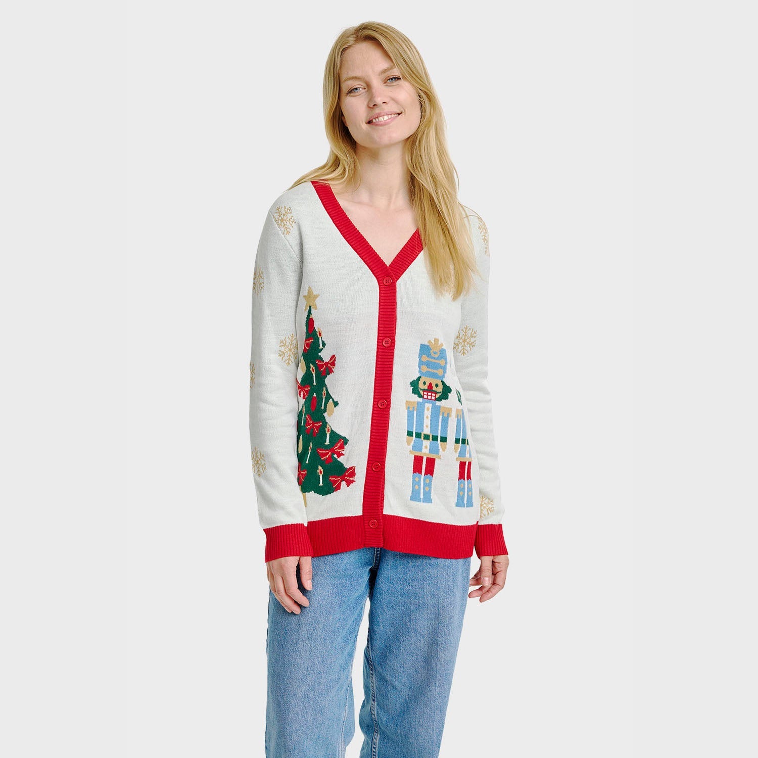 The Nutcracker julecardigan – Dame