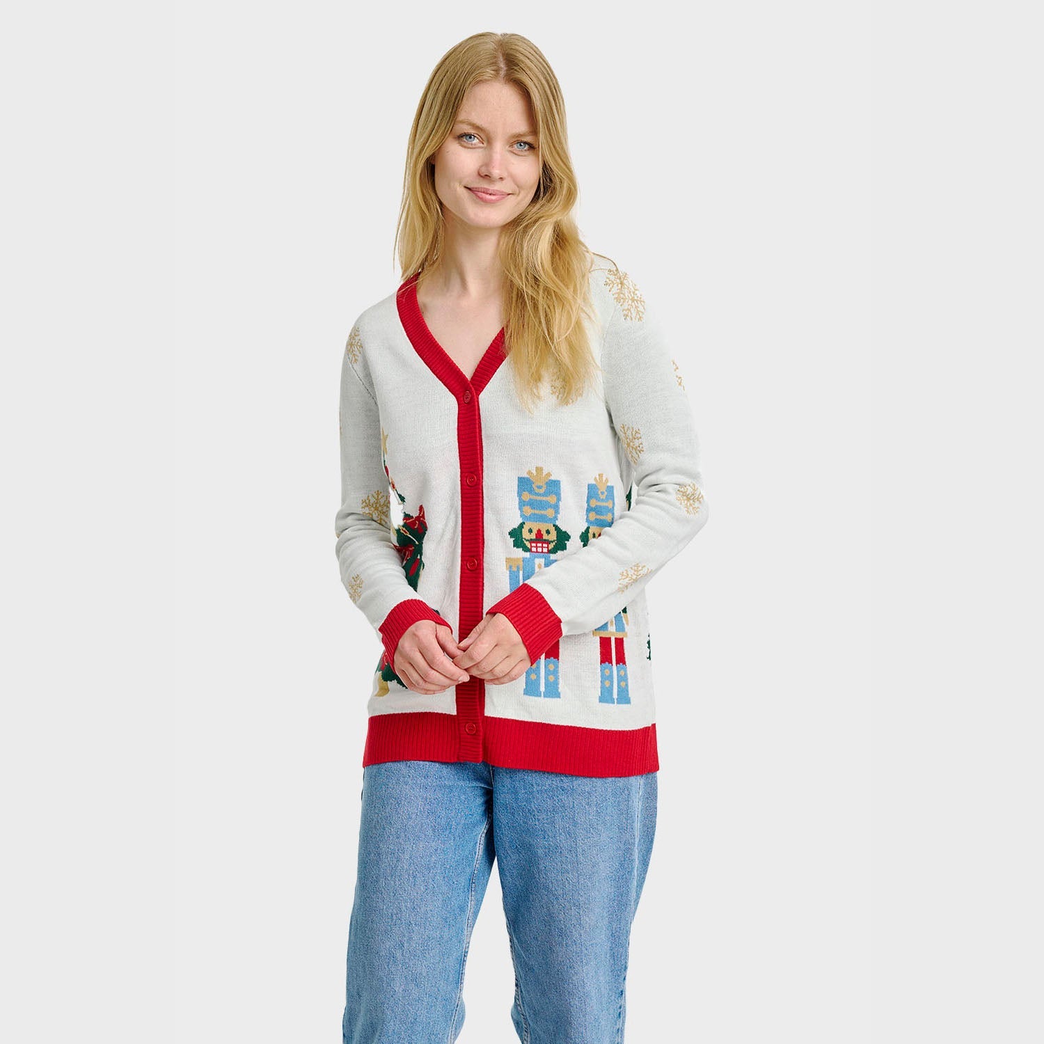 The Nutcracker julecardigan – Dame
