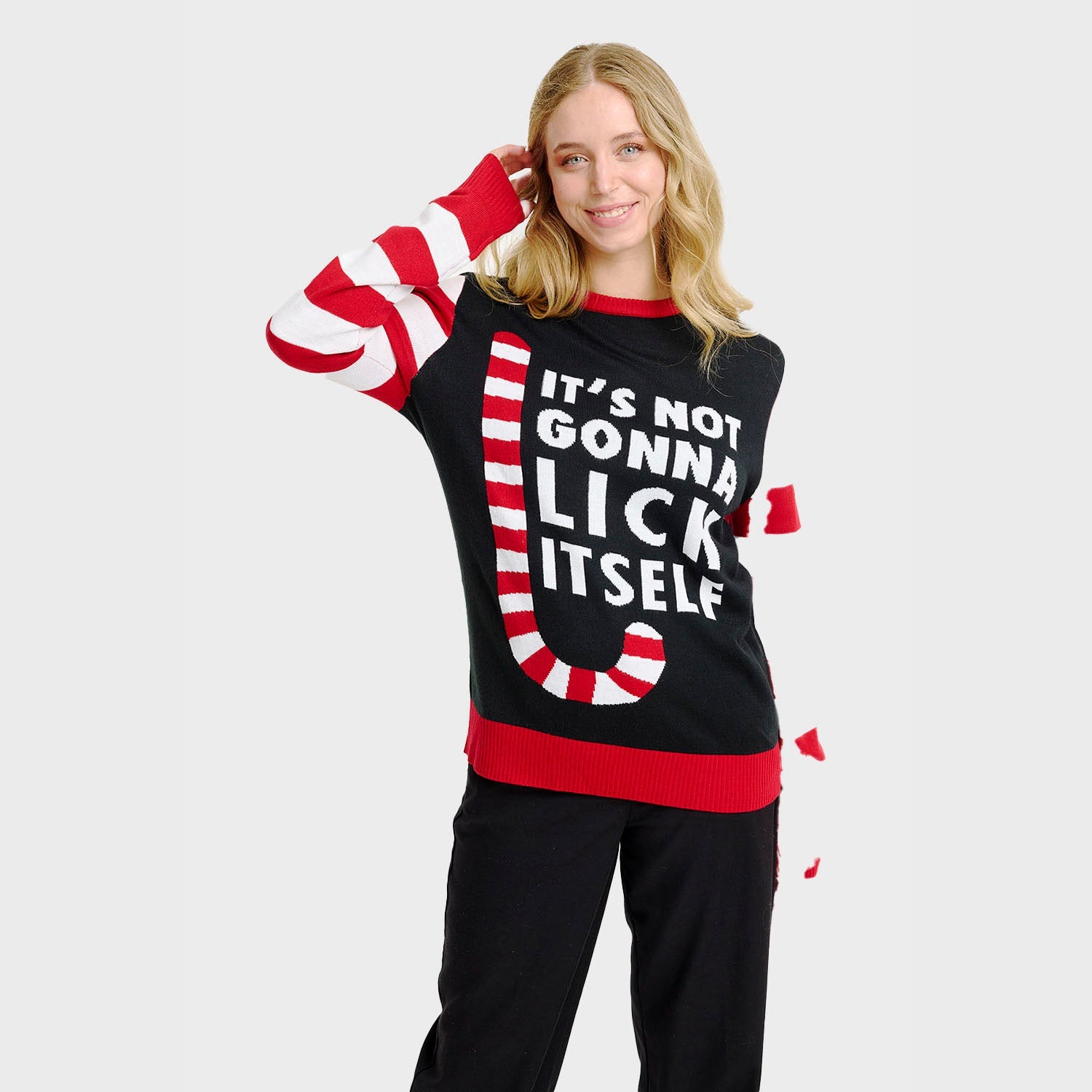 Candy Cane julegenser – Dame