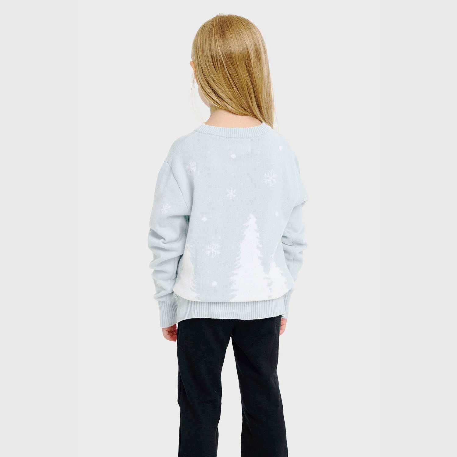 Søt pingvin julegenser – Barn