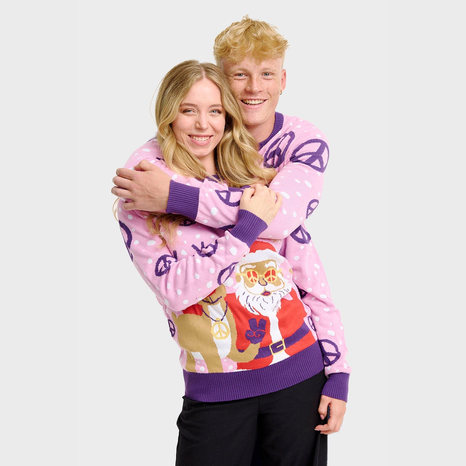 Hippie julegenser – Dame