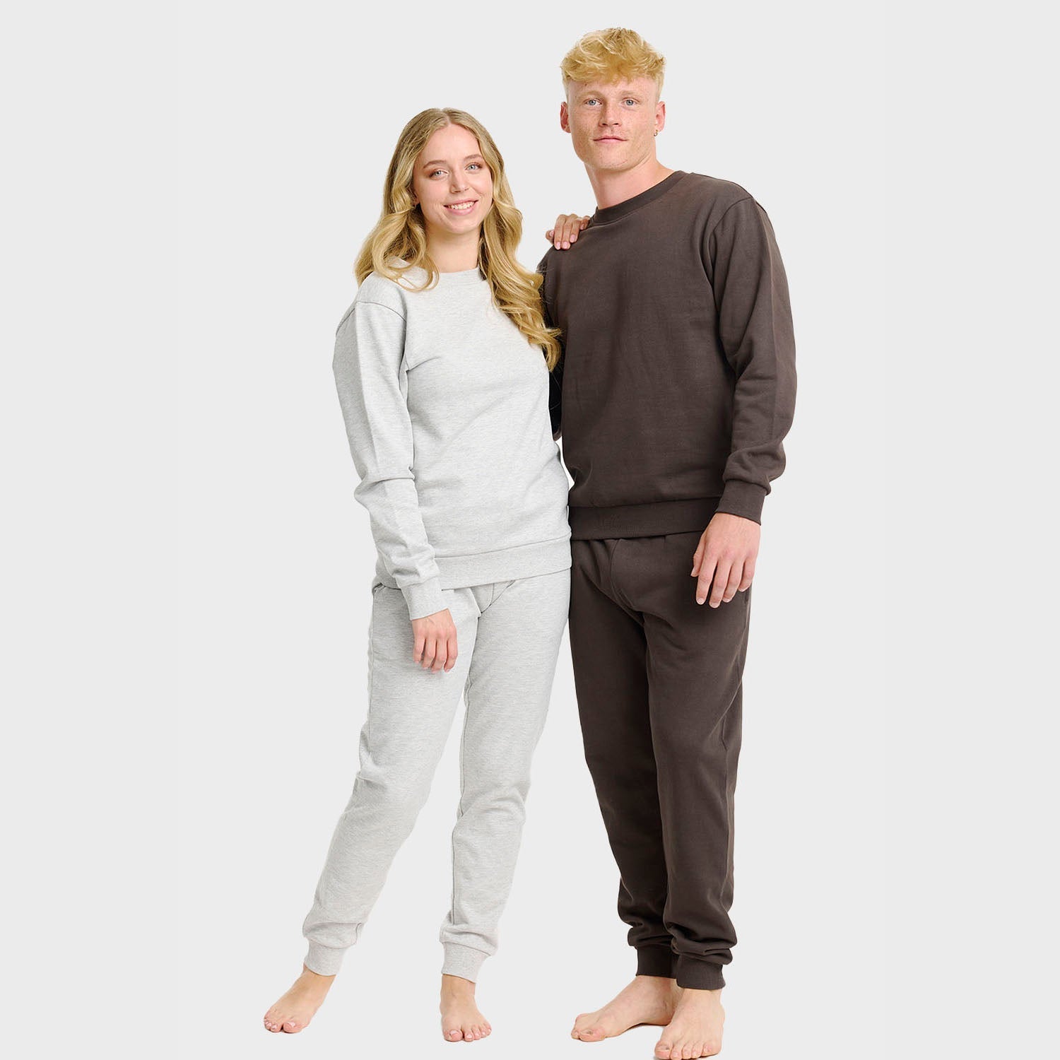 Grått sweatset – Dame