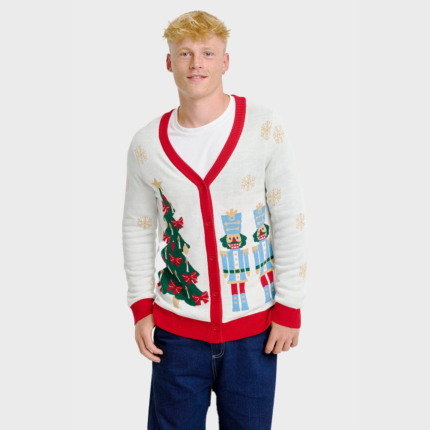 The Nutcracker julecardigan – Herre