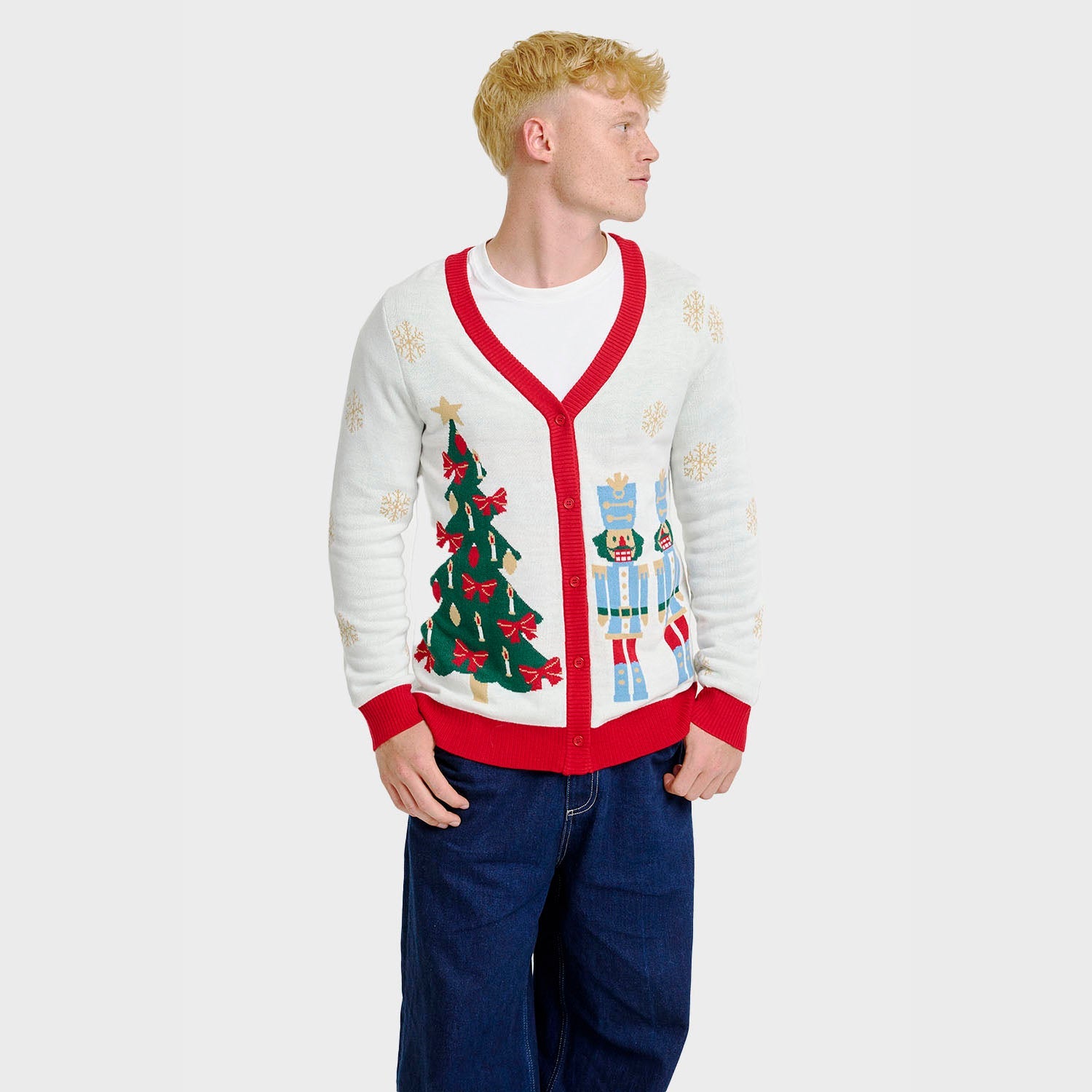 The Nutcracker julecardigan – Herre