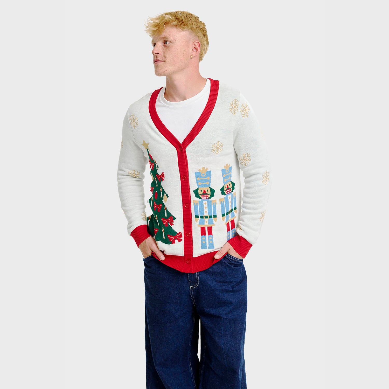 The Nutcracker julecardigan – Herre
