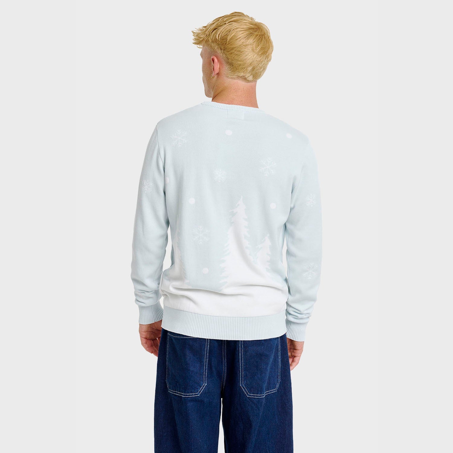 Søt pingvin julegenser – Herre