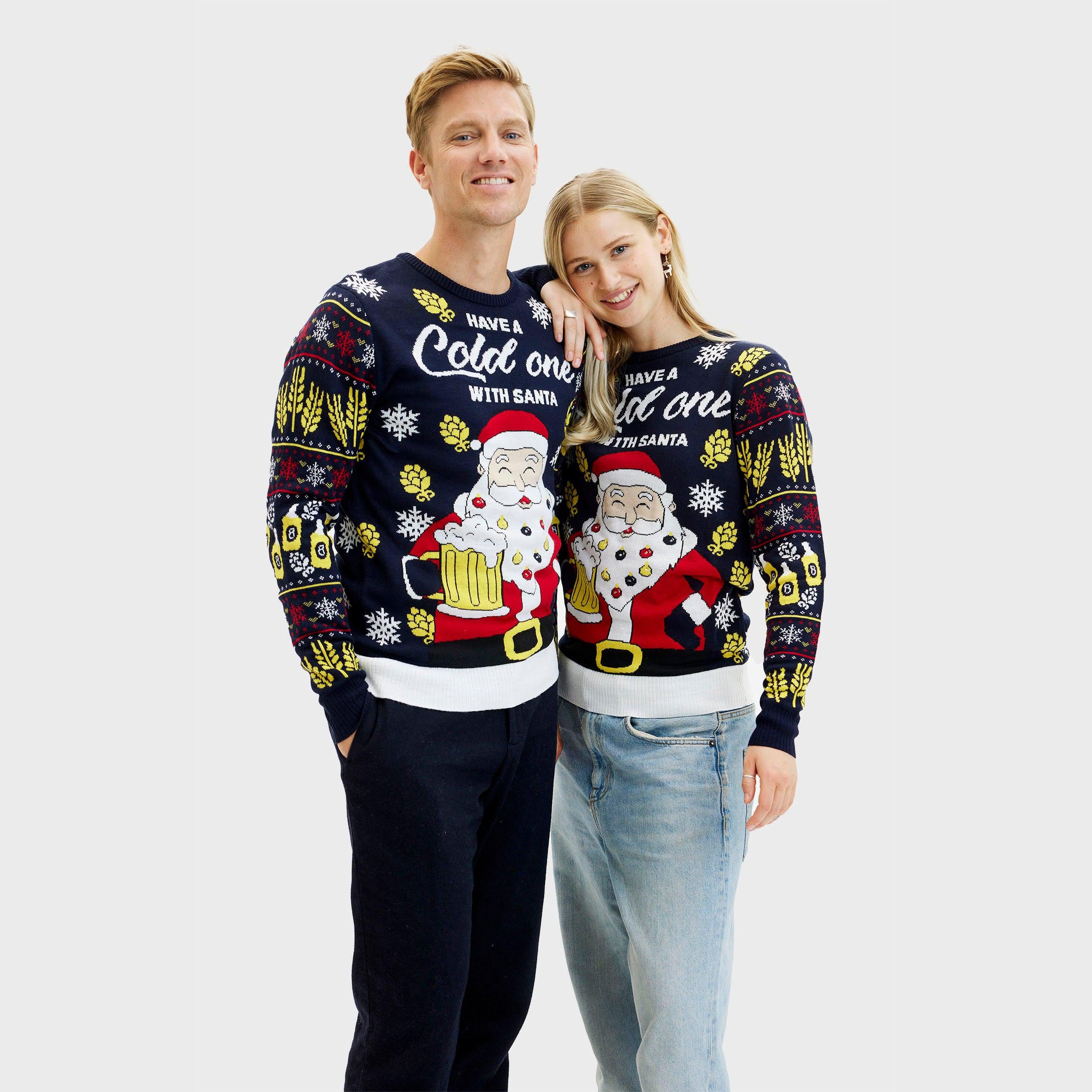 Have A Cold One With Santa Julegenser - Dame