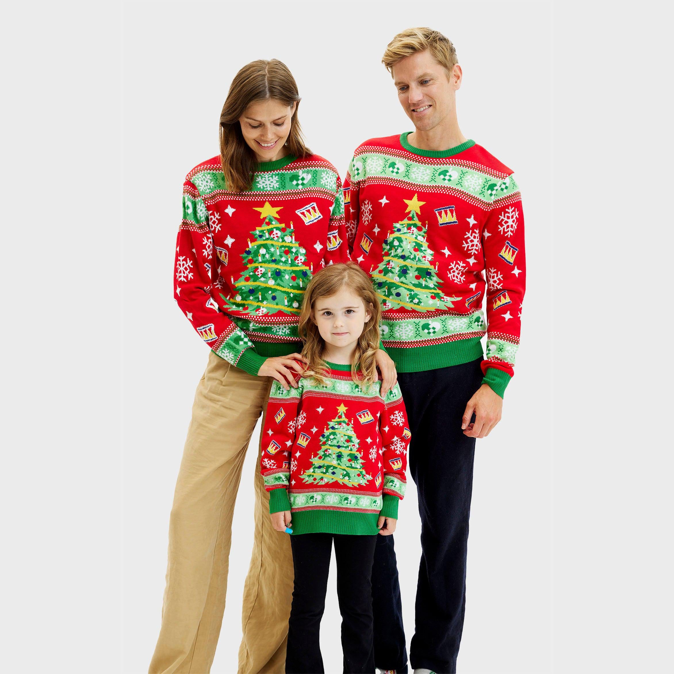 Juletre Julegenser LED Rød - Dame