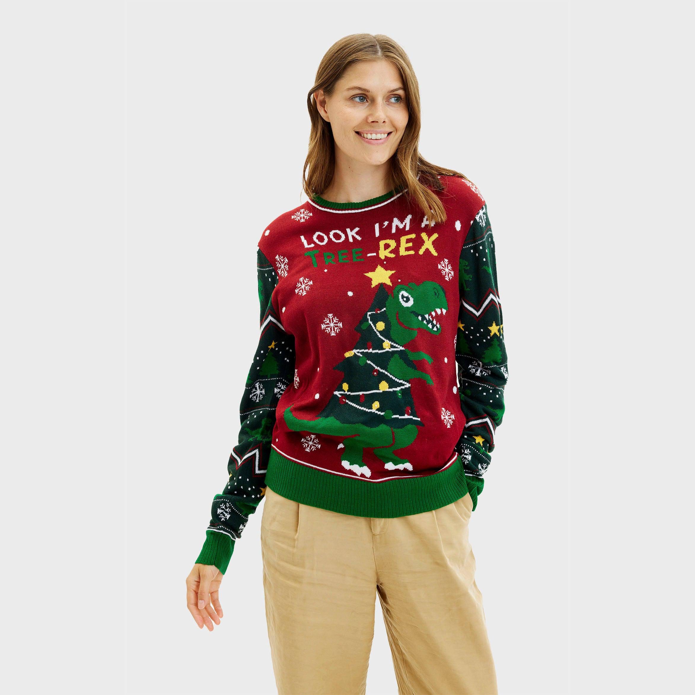 The Tree-REX Sweater - Dame