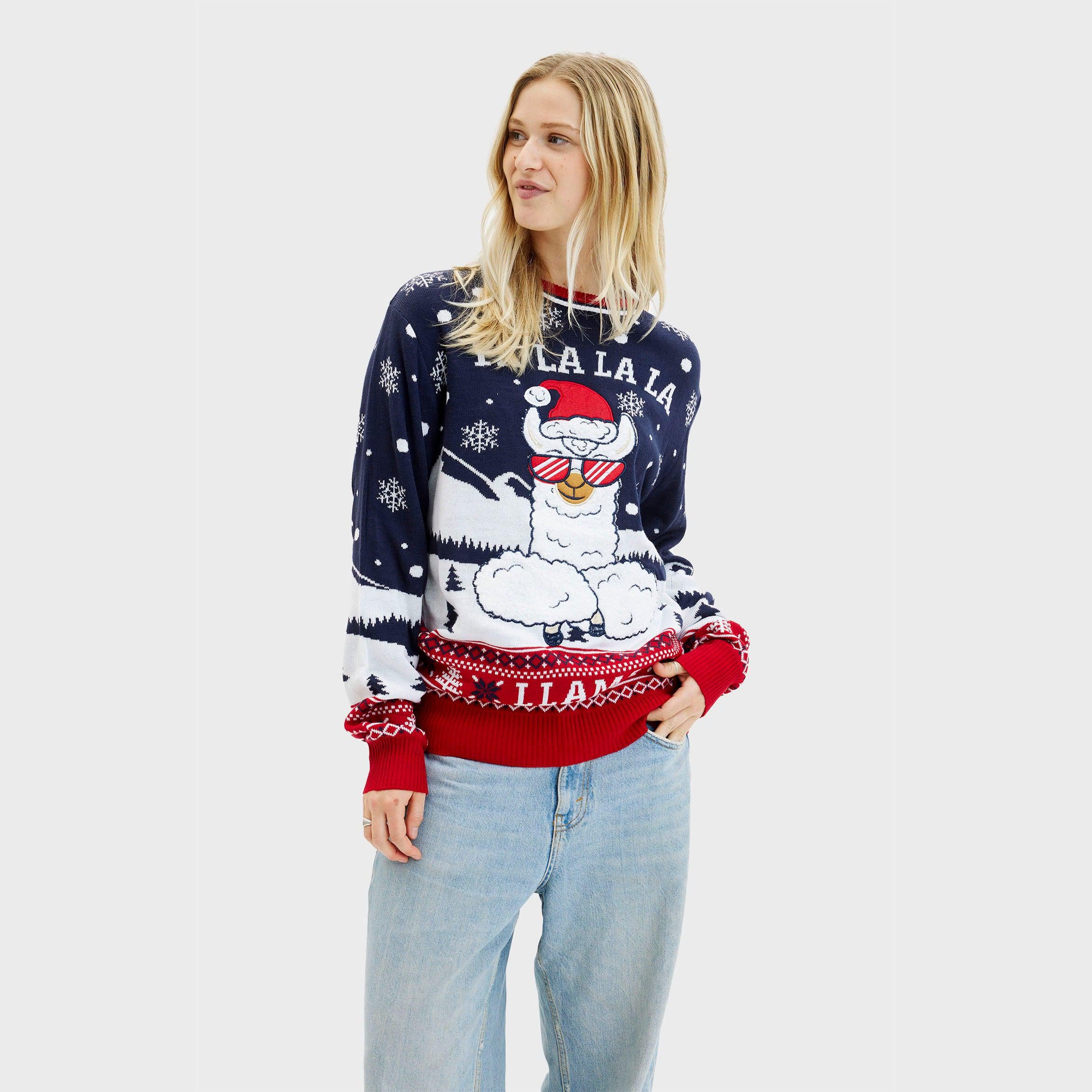 Fa la la la llama Sweater - Dame