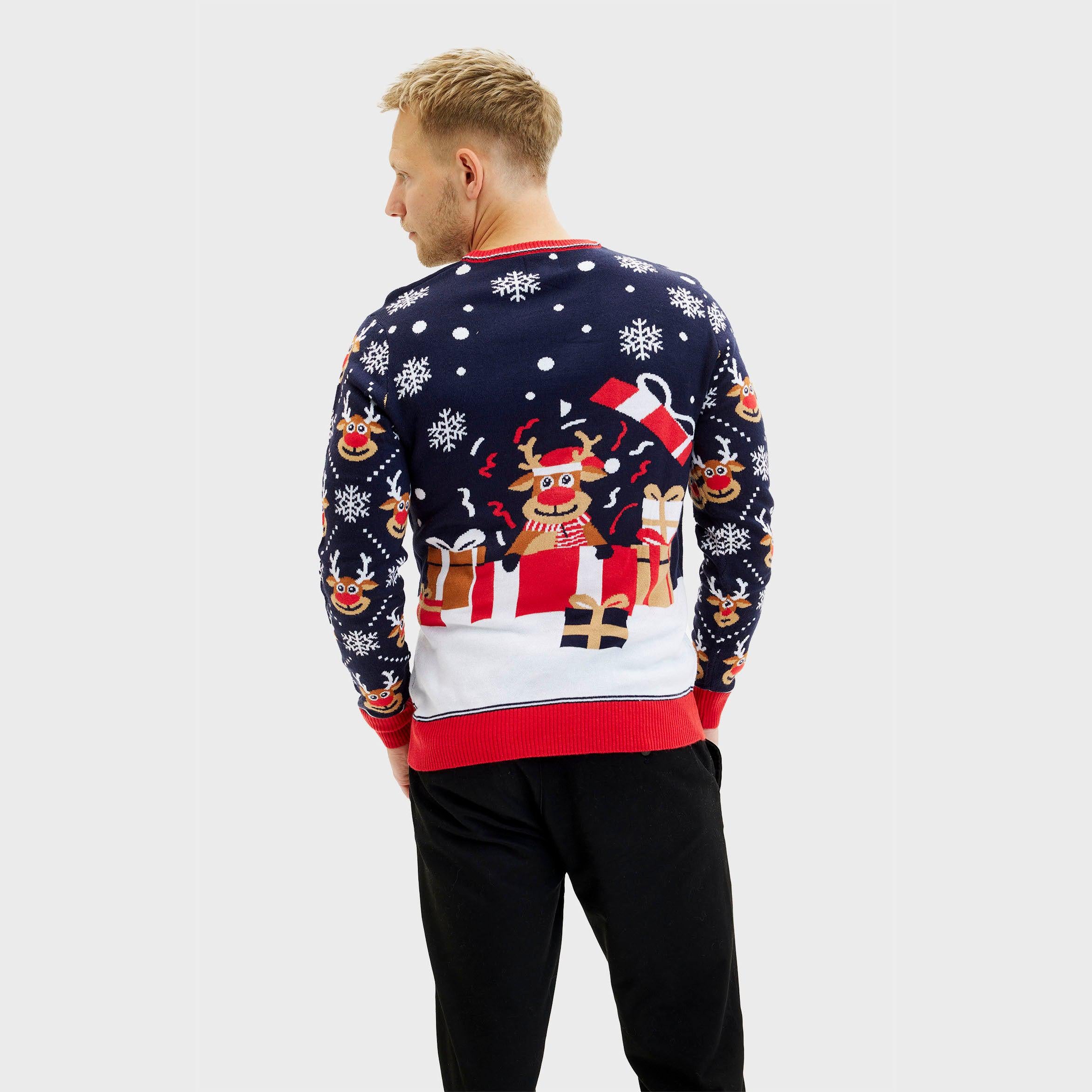 The Bringing Christmas Gifts Sweater - Herre