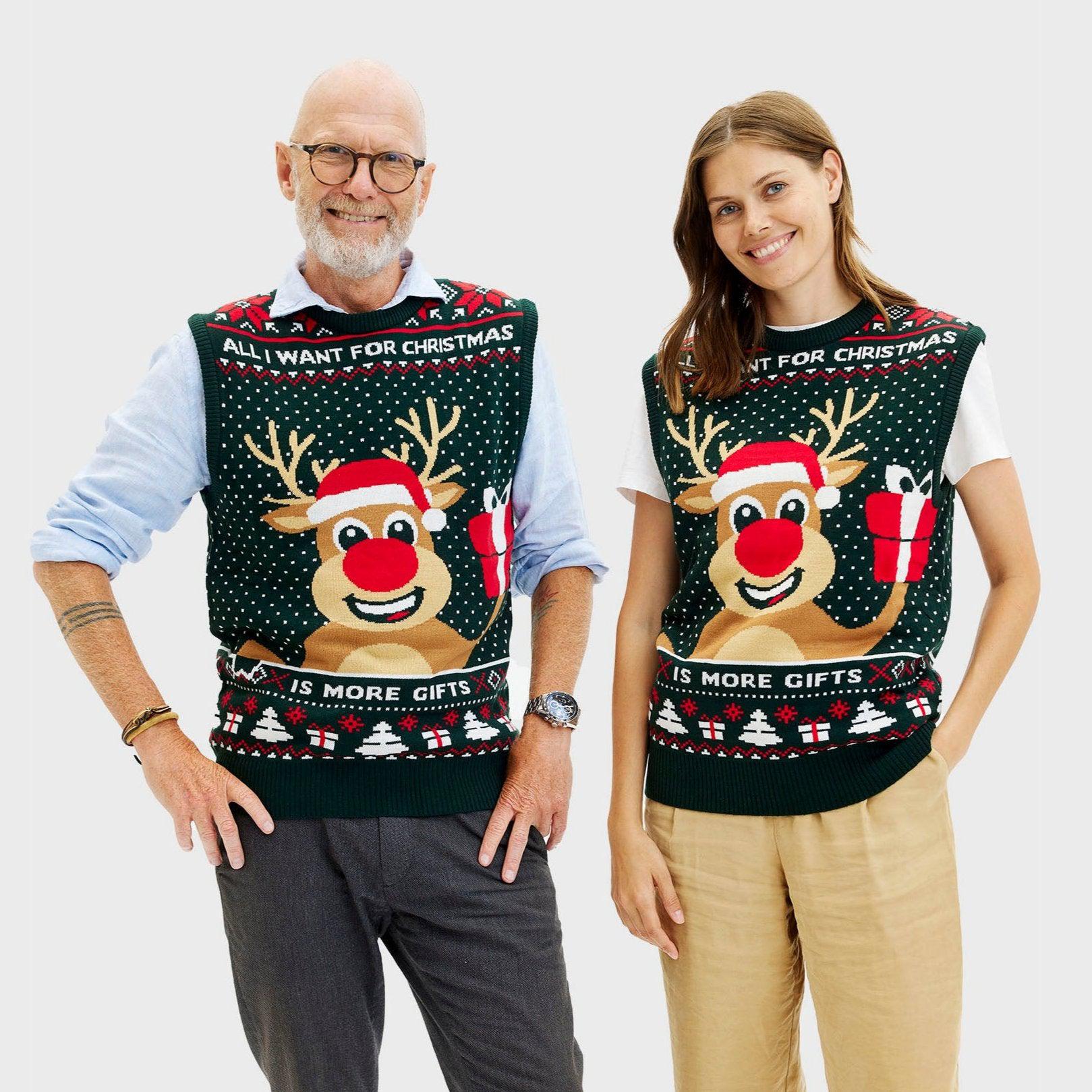 Rudolphs Christmas Vest - Herre
