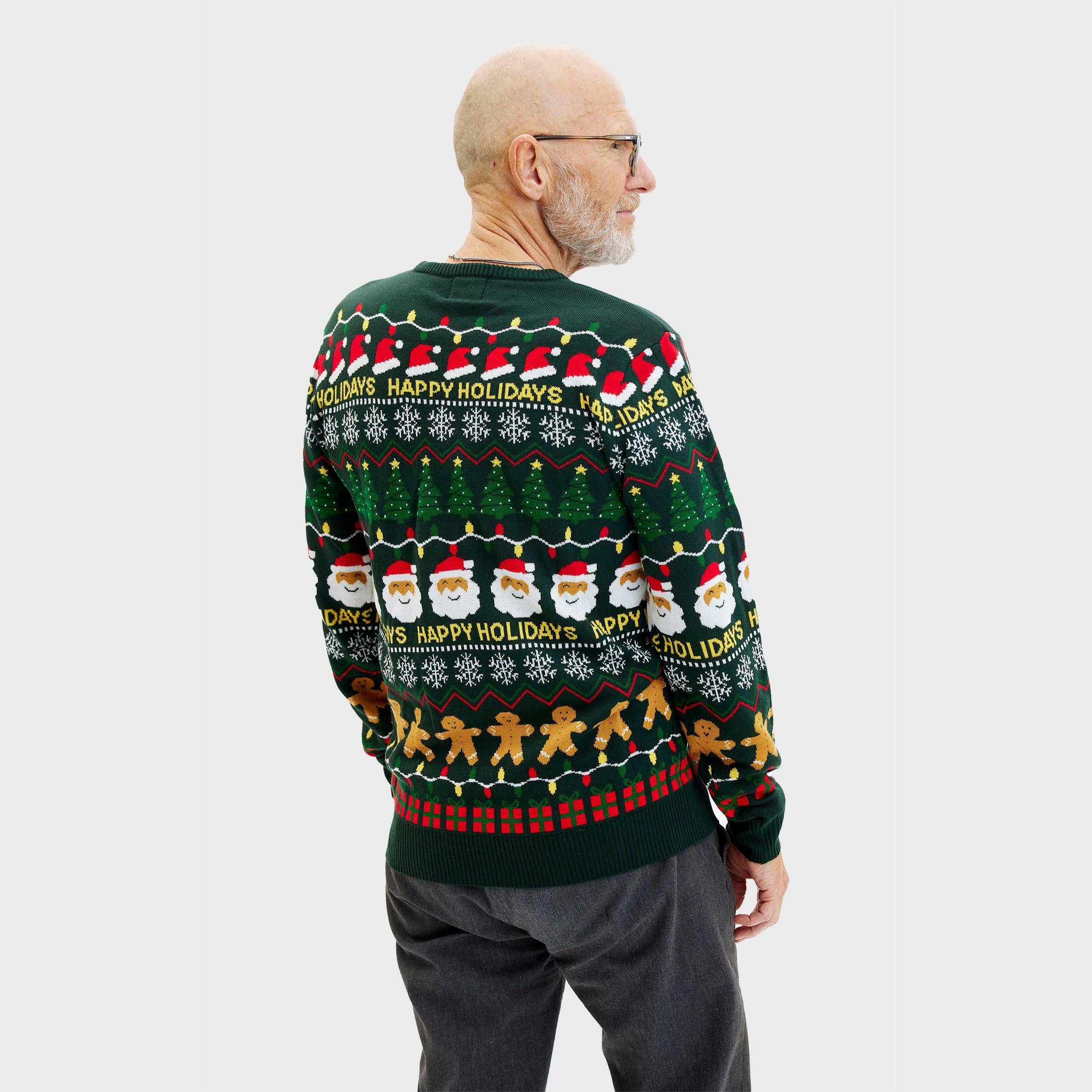 Christmas Sweater With A Vibe - Herre