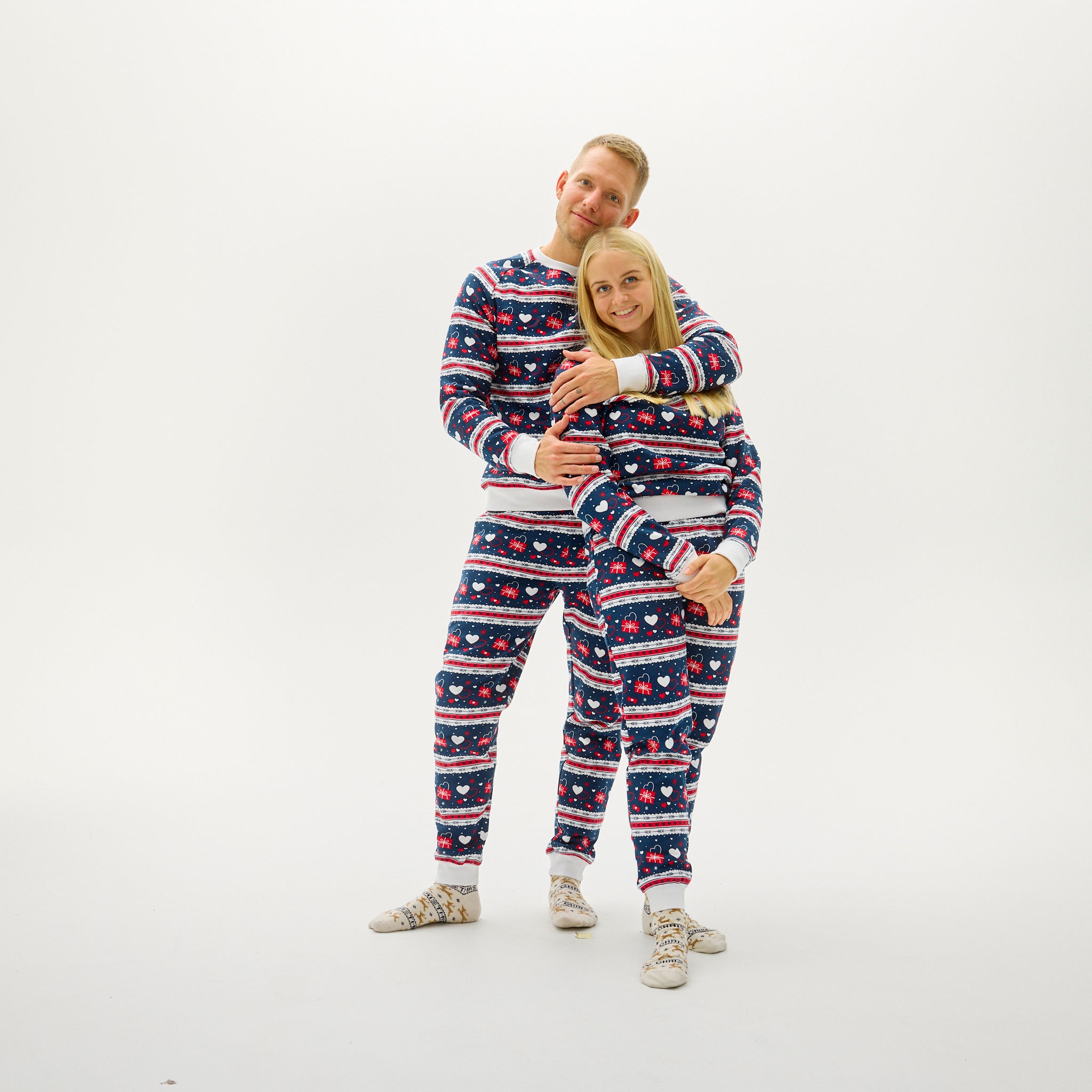 Valentinessett Navy - Dame.