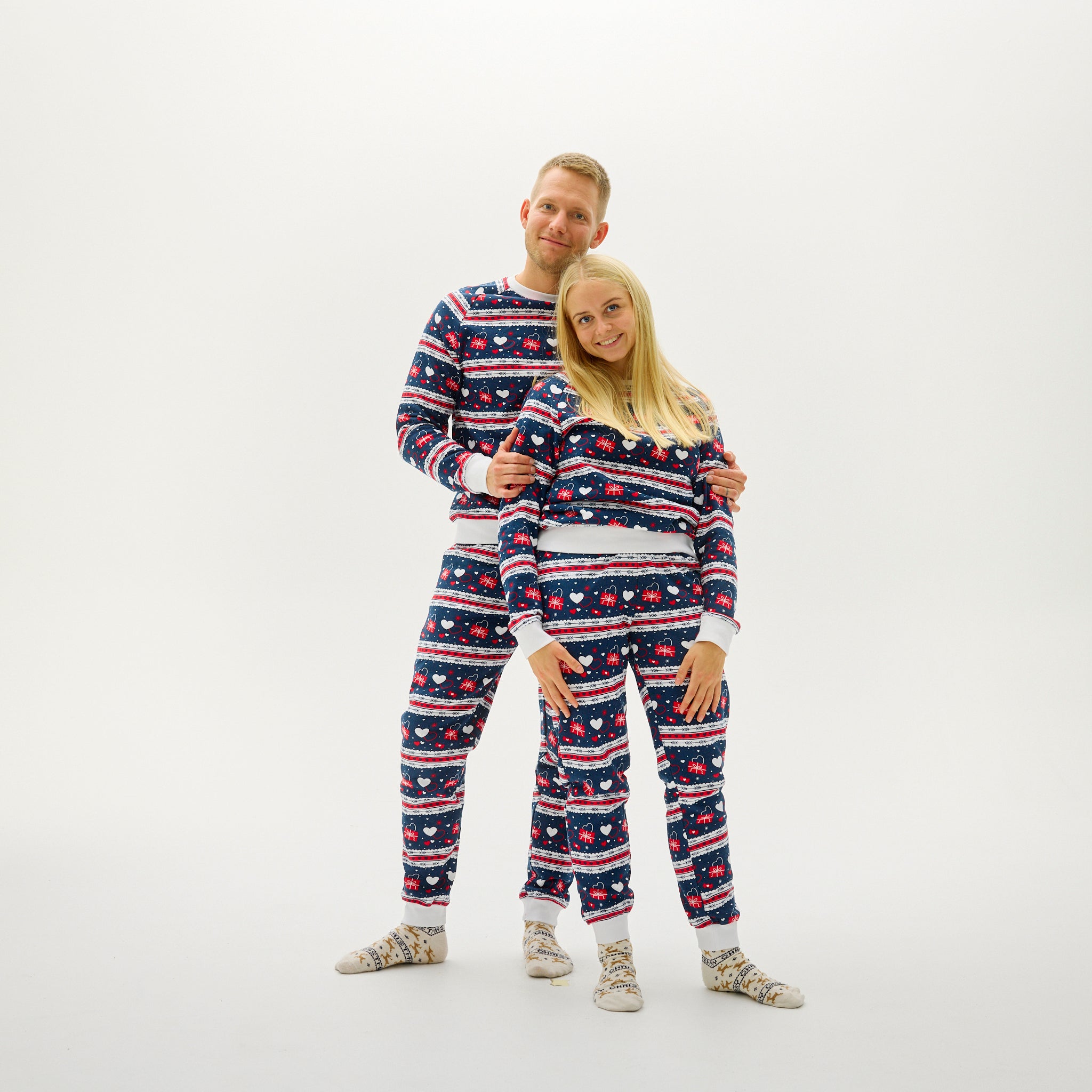 Valentinessett Navy - Dame.