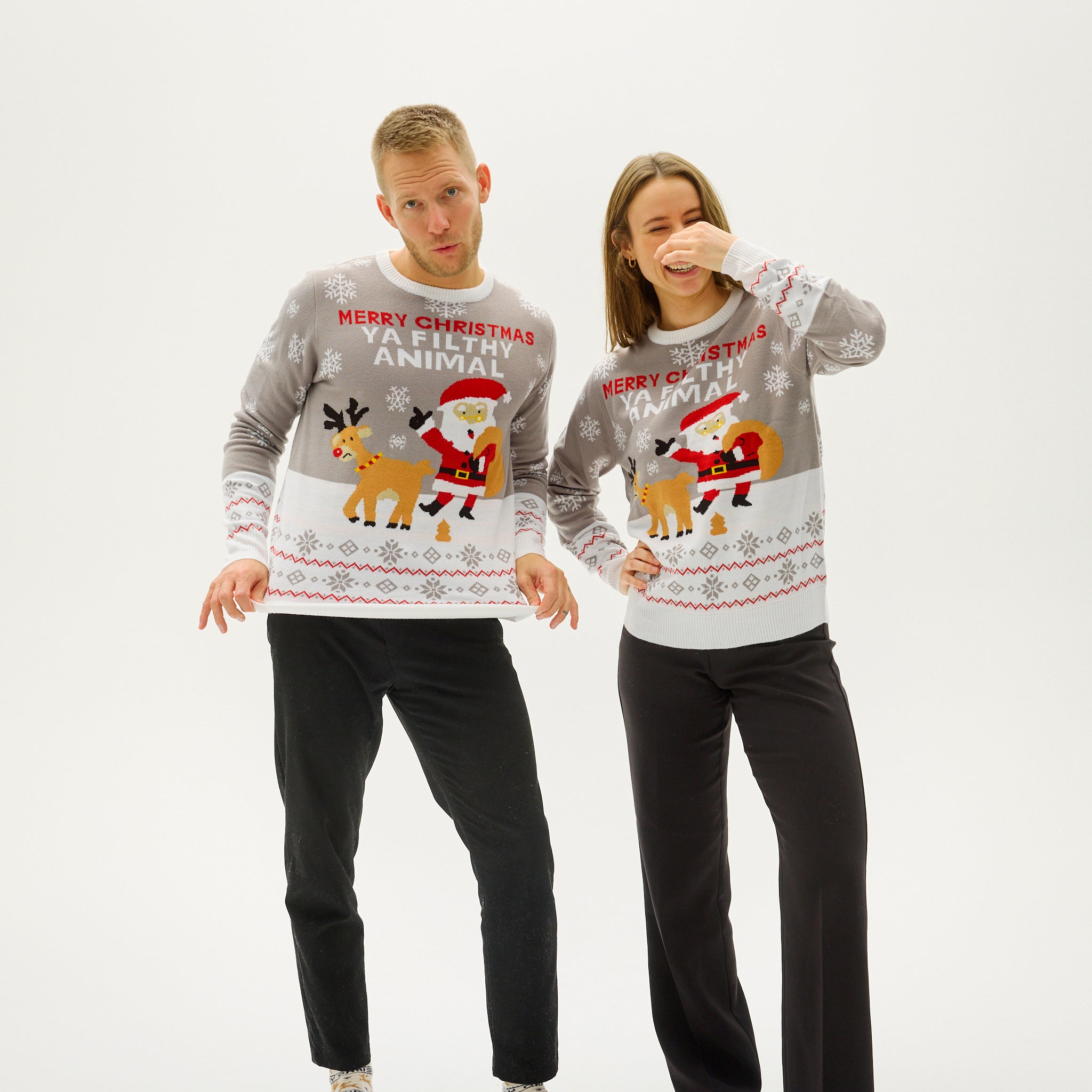Ya Filthy Animal Julegenser - Herre