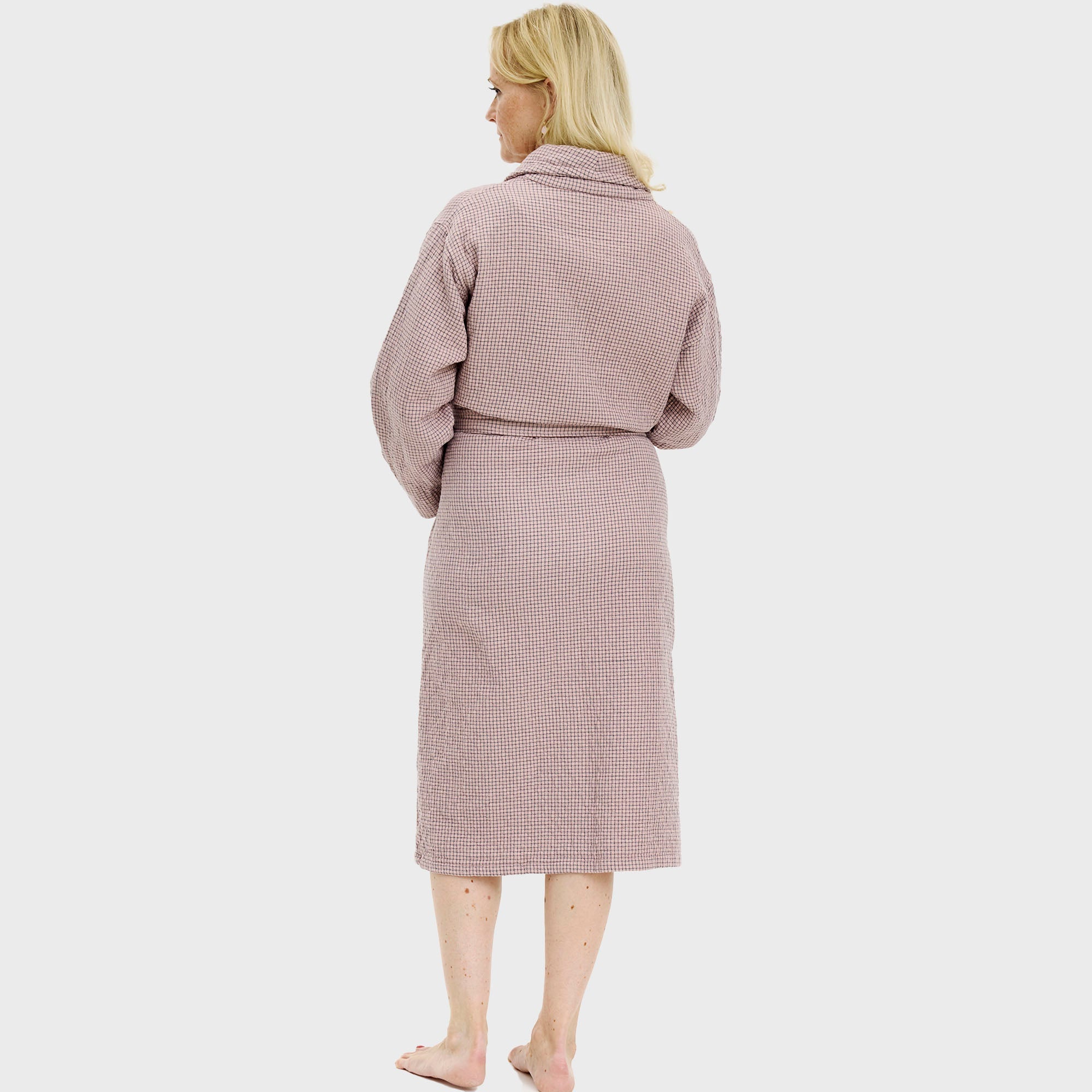 Badekåpe rosarutete - onesize