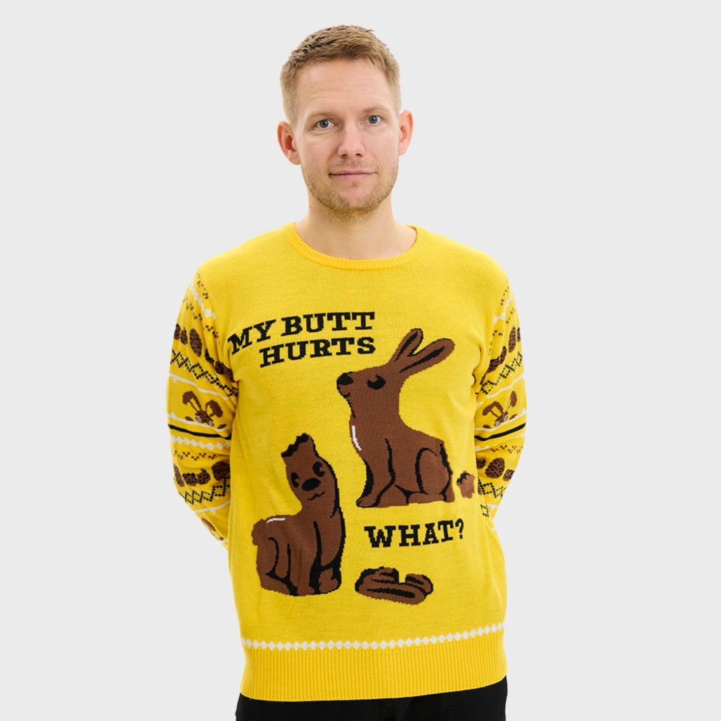 Påskeharens påskegenser - Herre