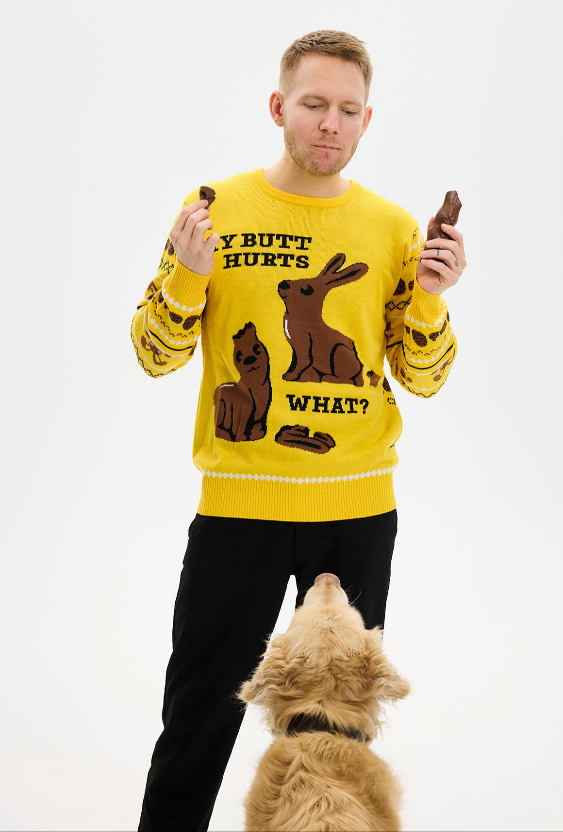 Påskeharens påskegenser - Herre