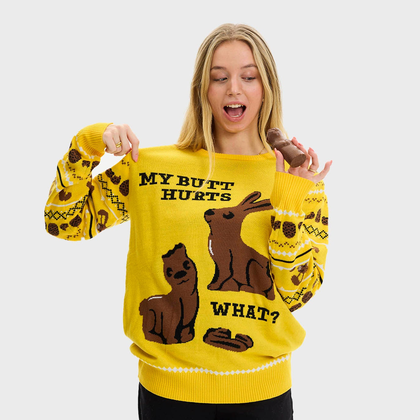 Påskeharens påskegenser - Dame