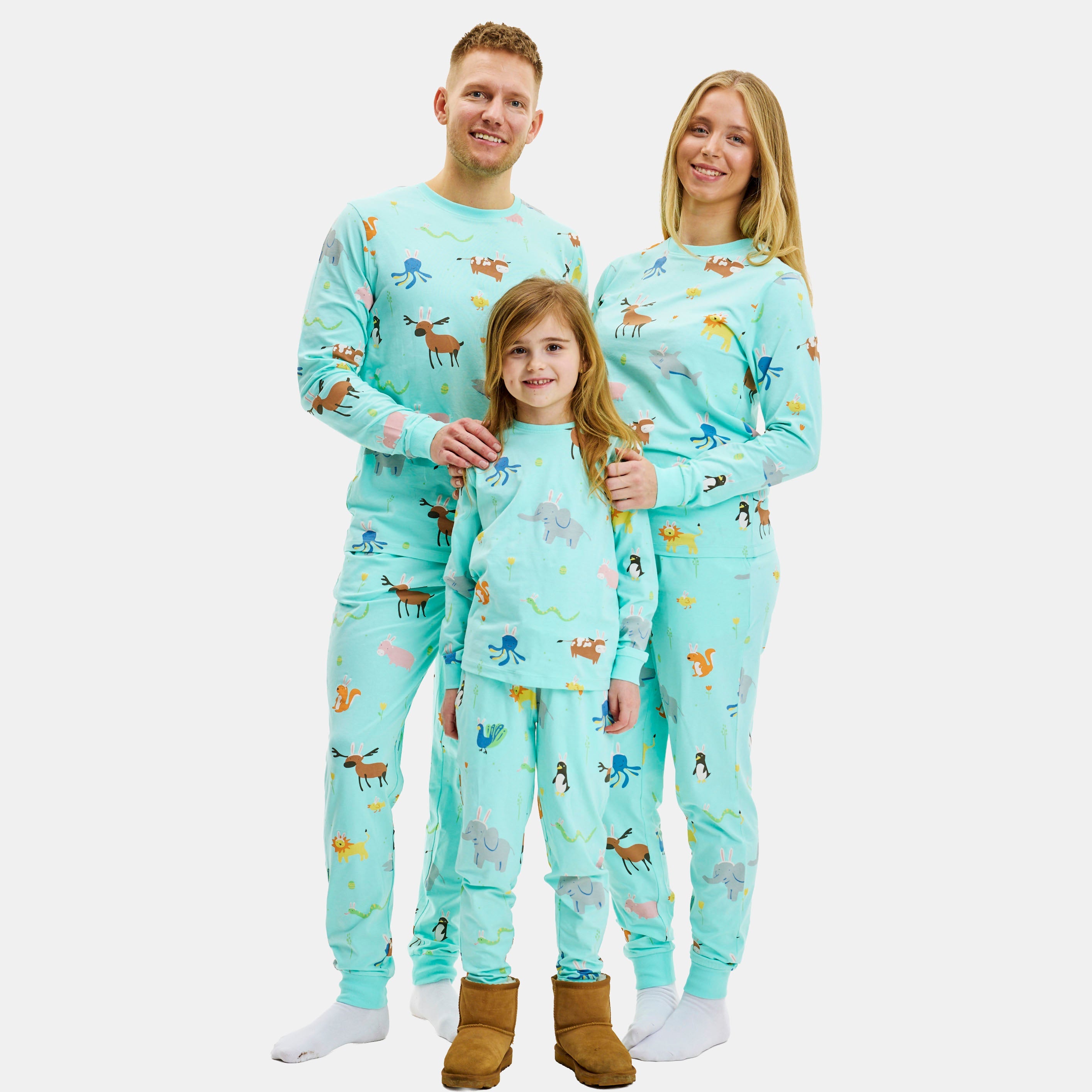 Falske kaniner påskepysj - Barn.