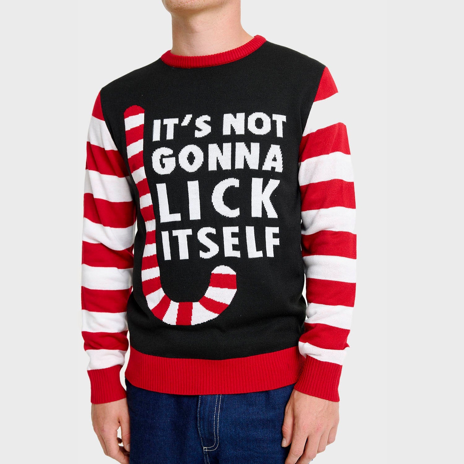 Candy Cane julegenser – Herre