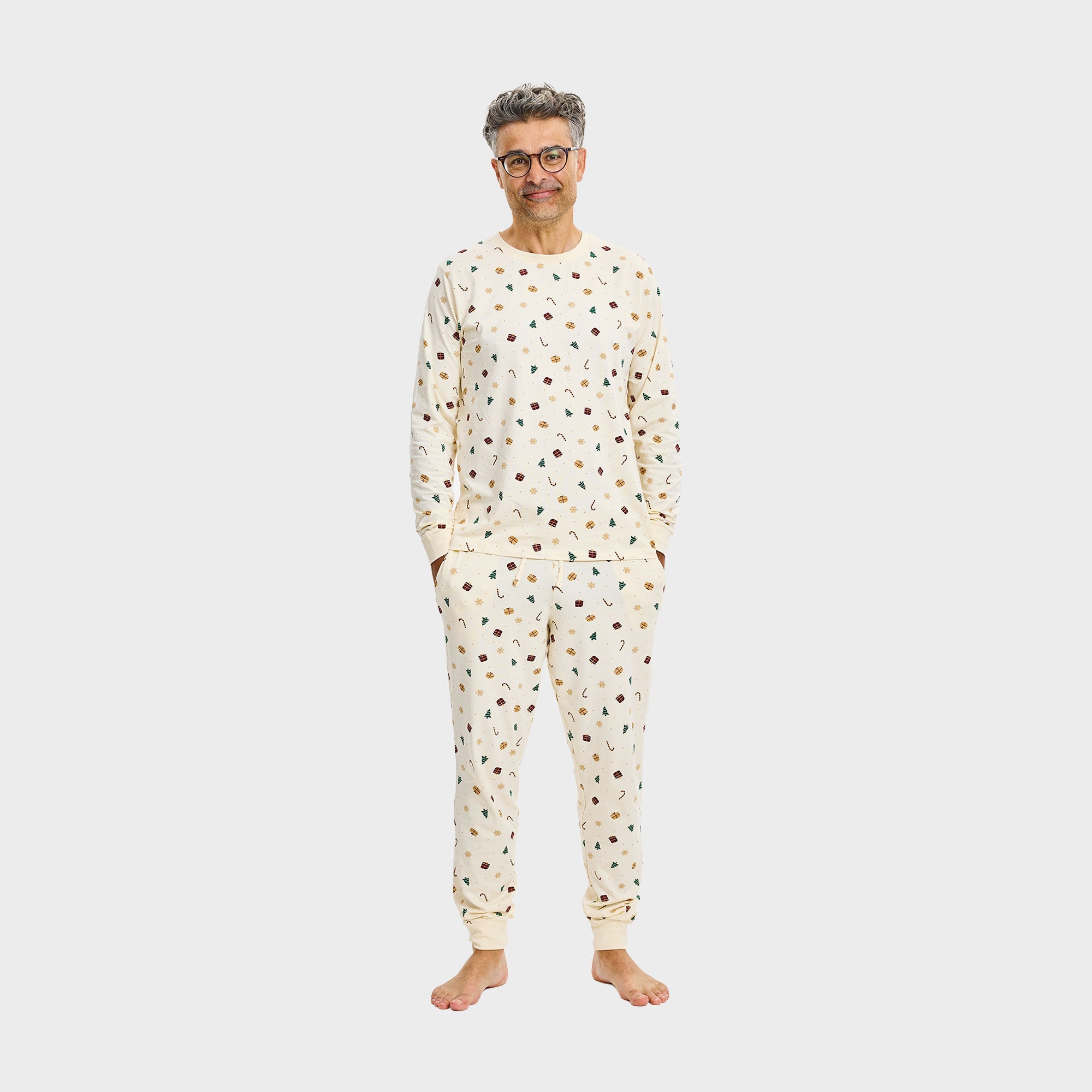 Juledrøm Julepysj Beige - Herre