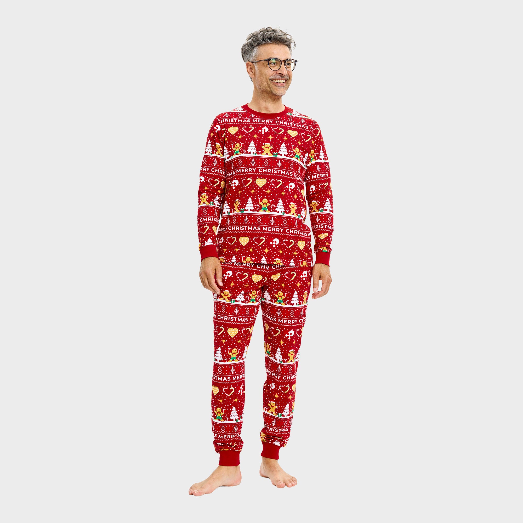Christmas Cookie julepysj rød – Herre