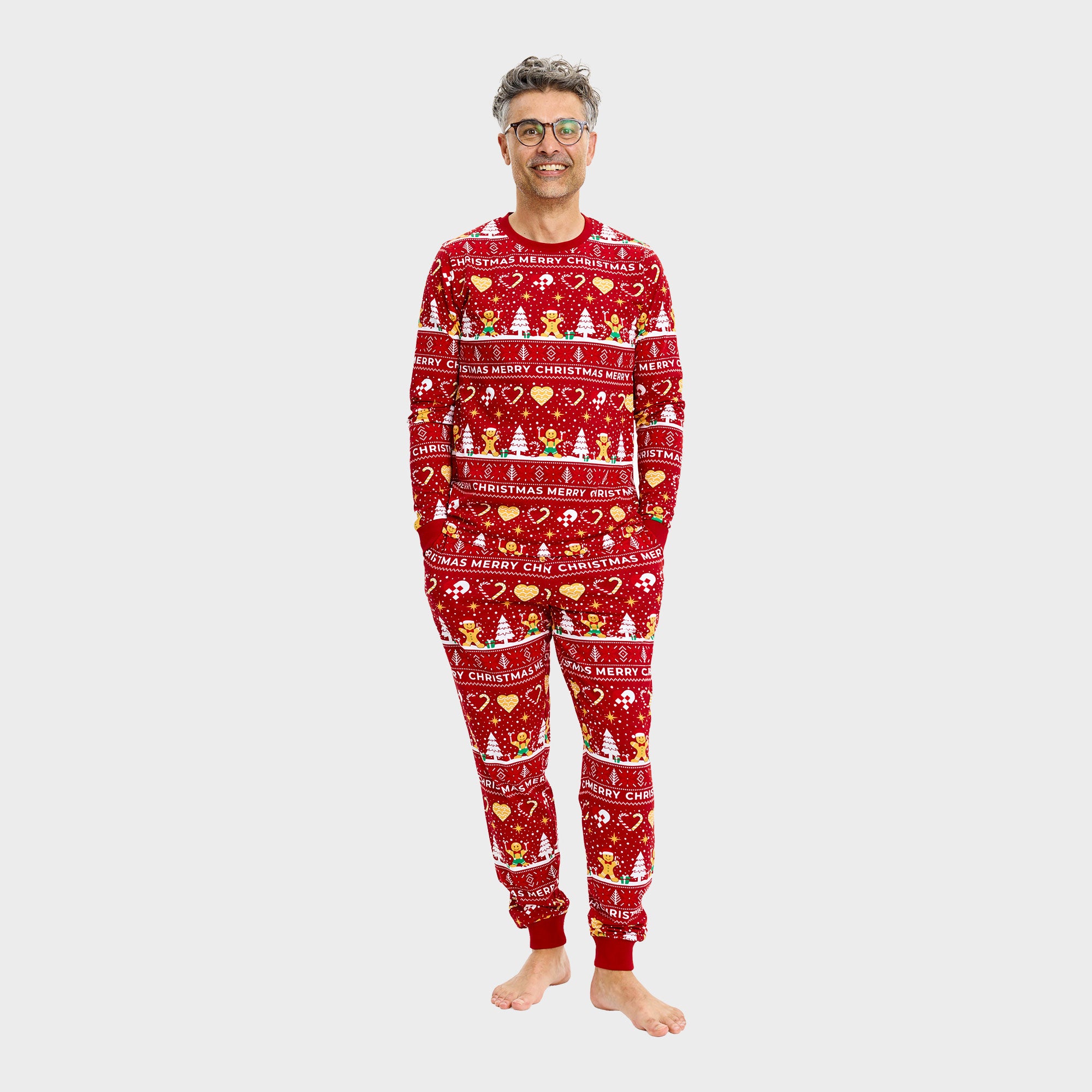 Christmas Cookie julepysj rød – Herre