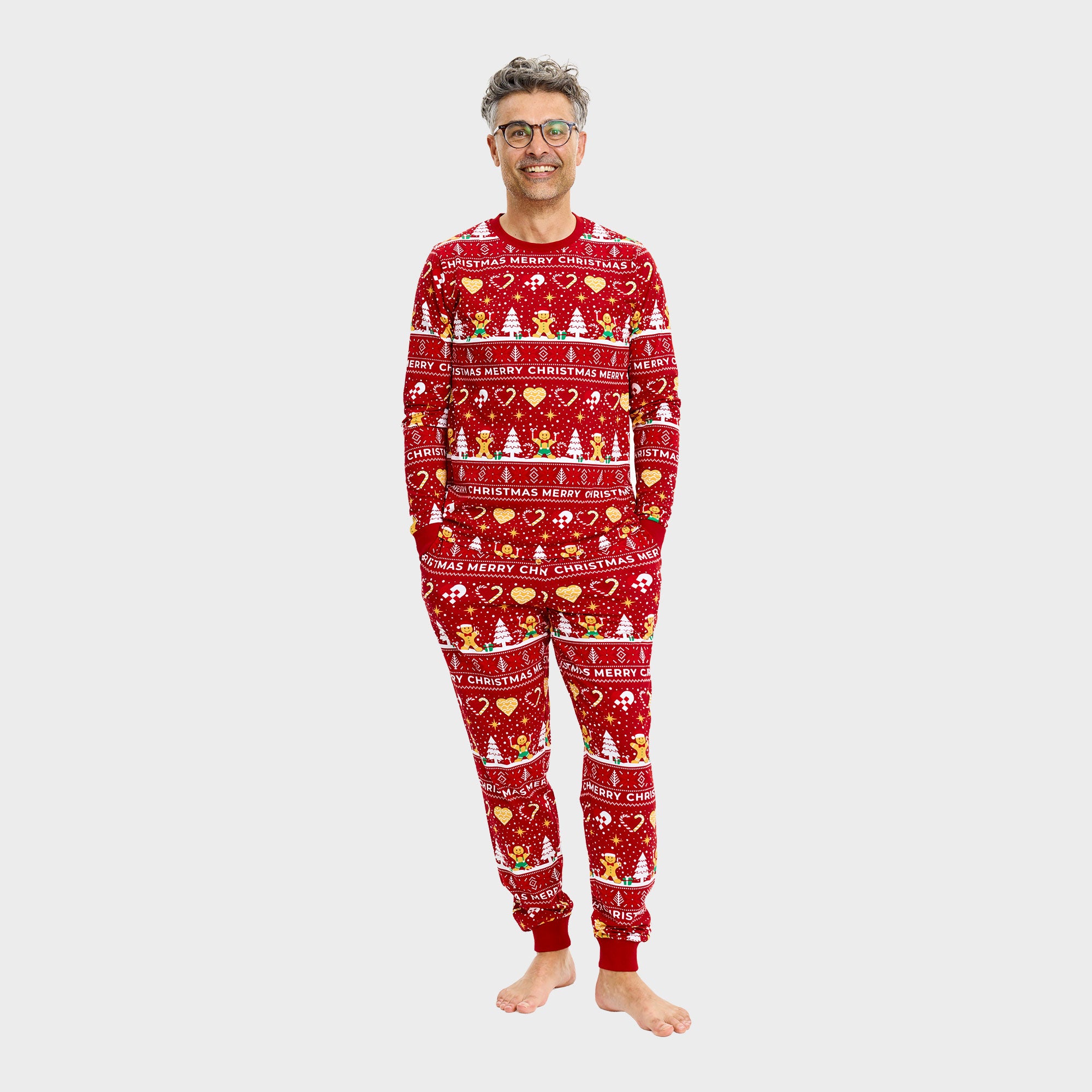 Christmas Cookie julepysj rød – Herre