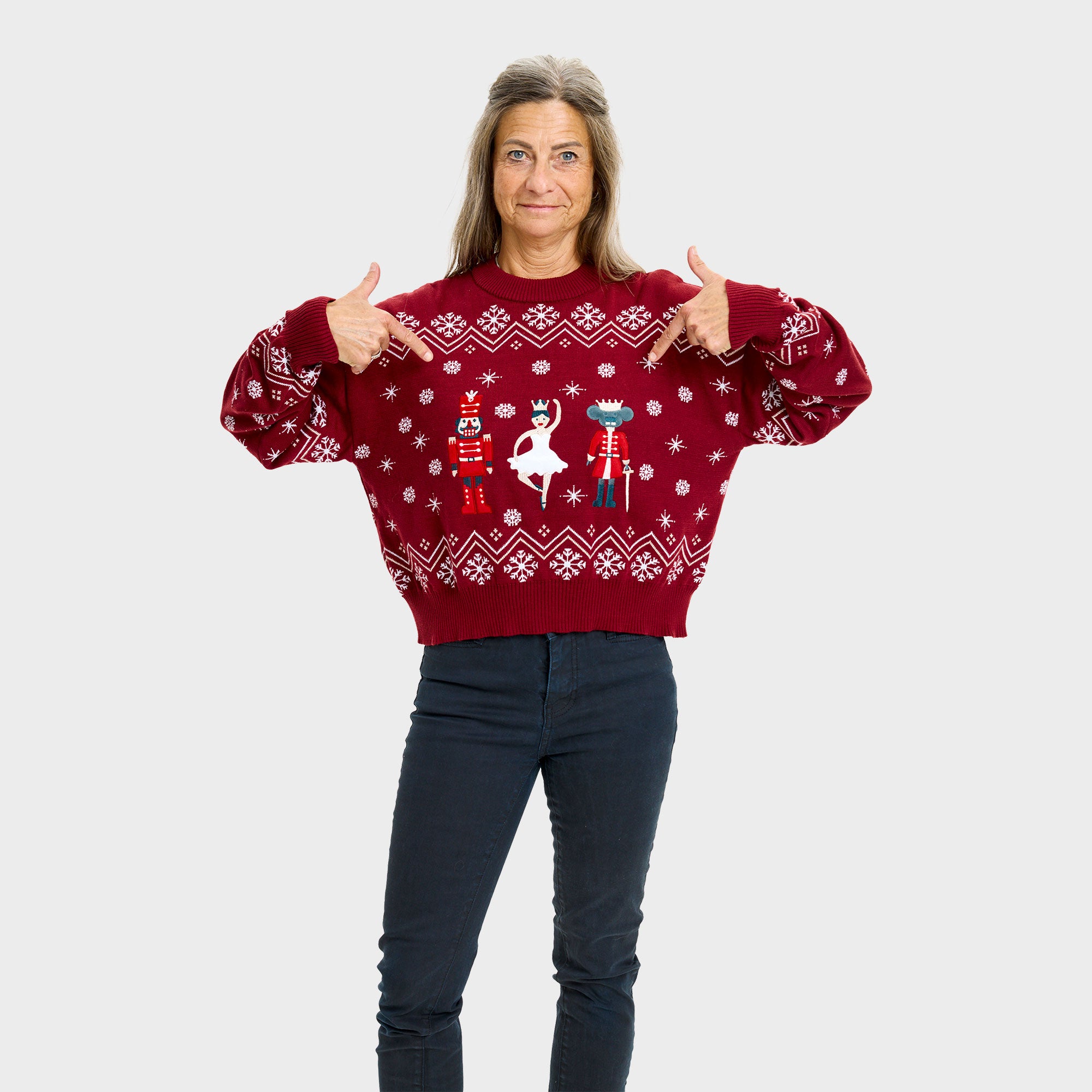 Nutcrackerish julegenser – Dame