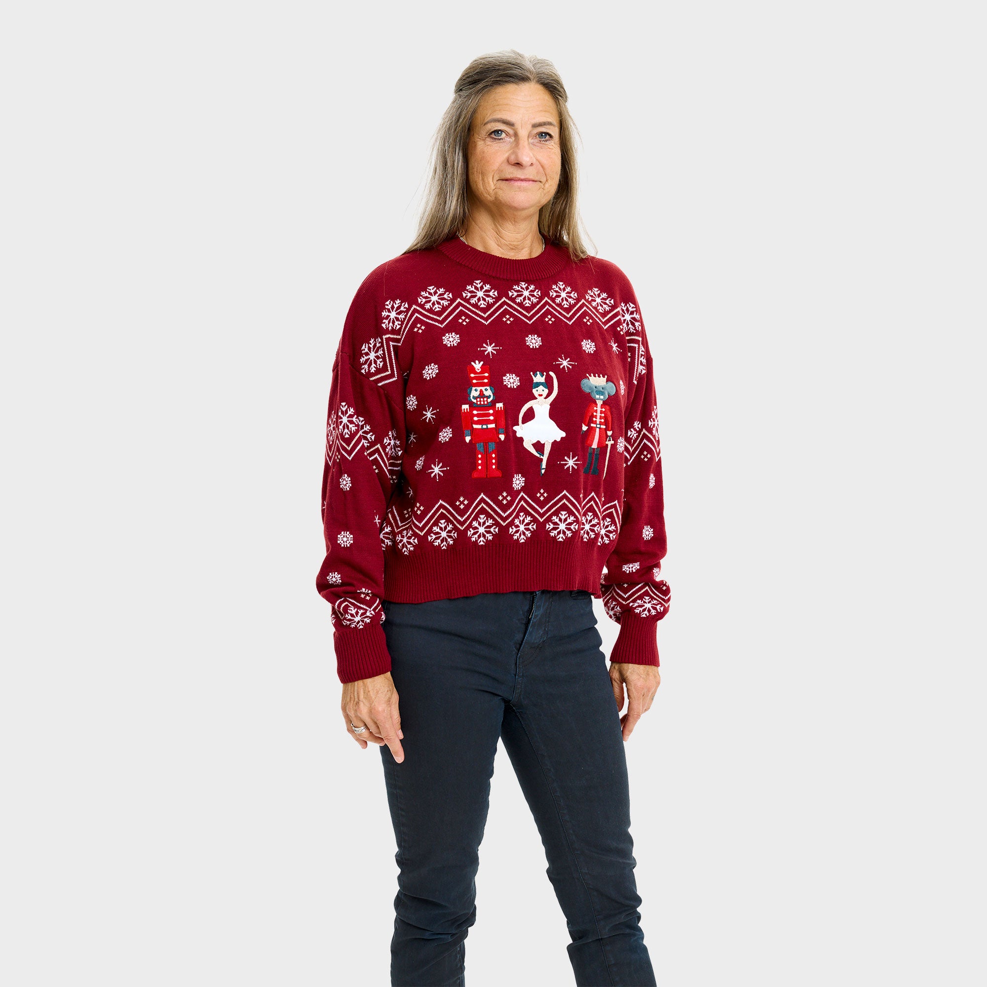Nutcrackerish julegenser – Dame